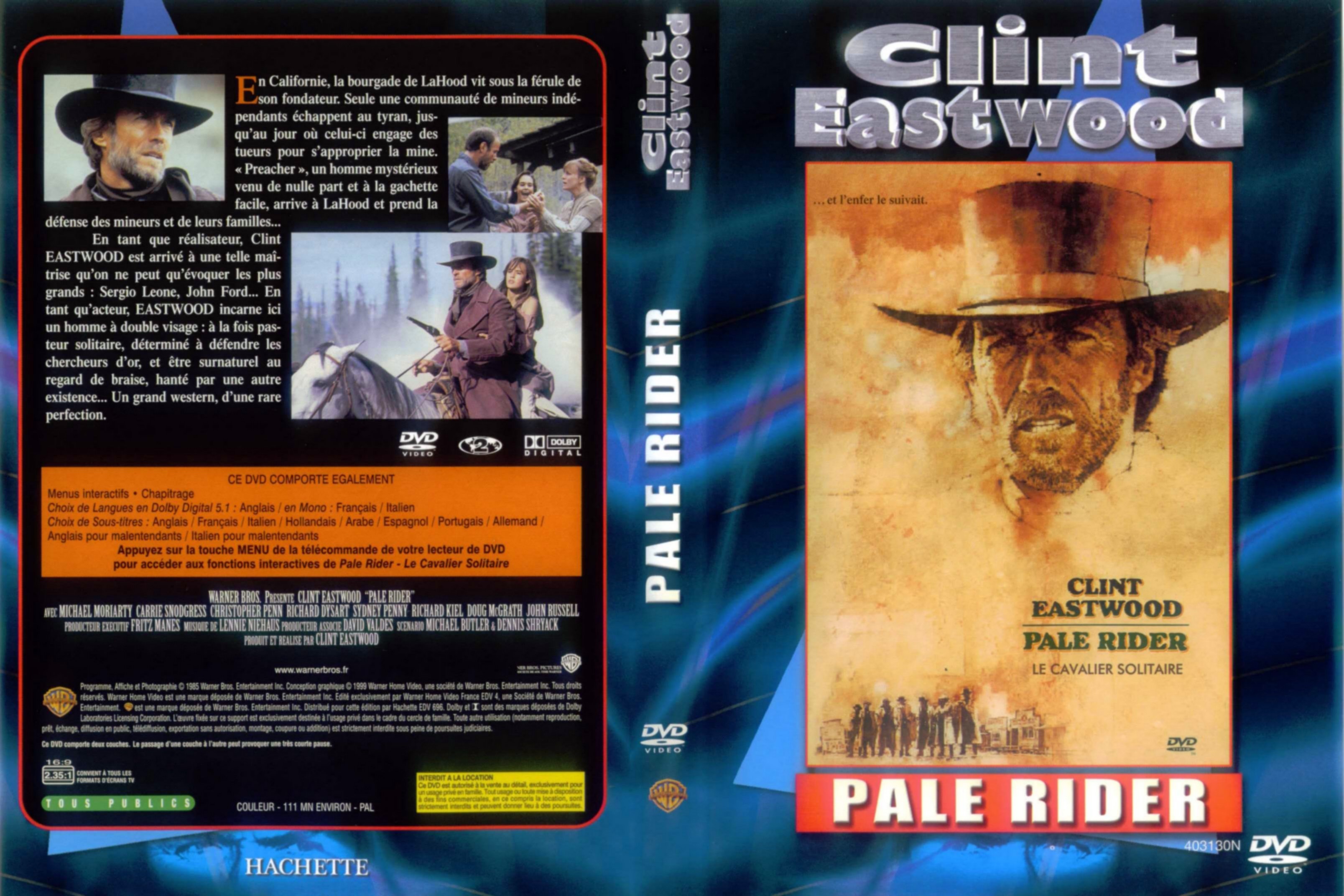 Jaquette DVD Pale rider v2
