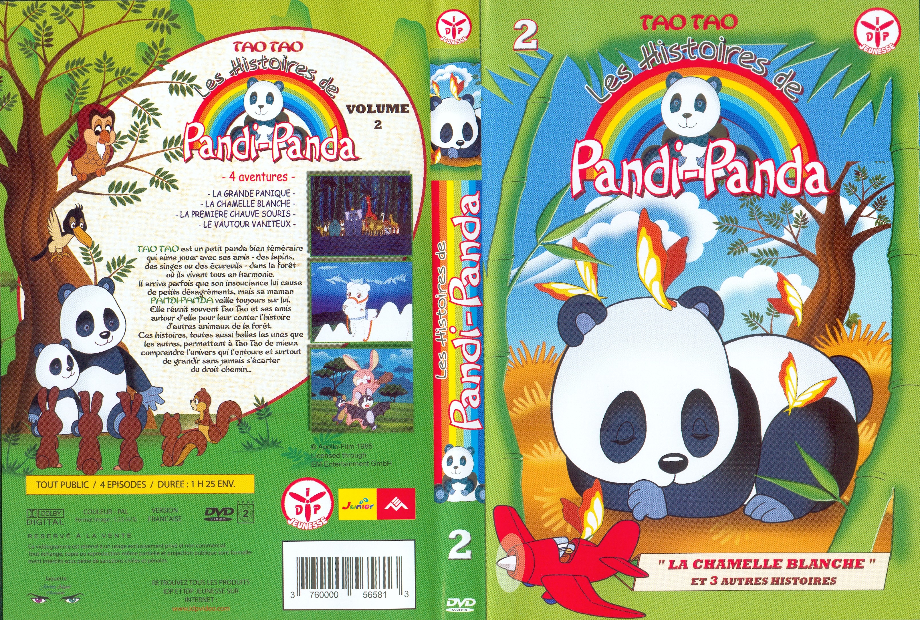 Jaquette DVD Pandi panda vol 2