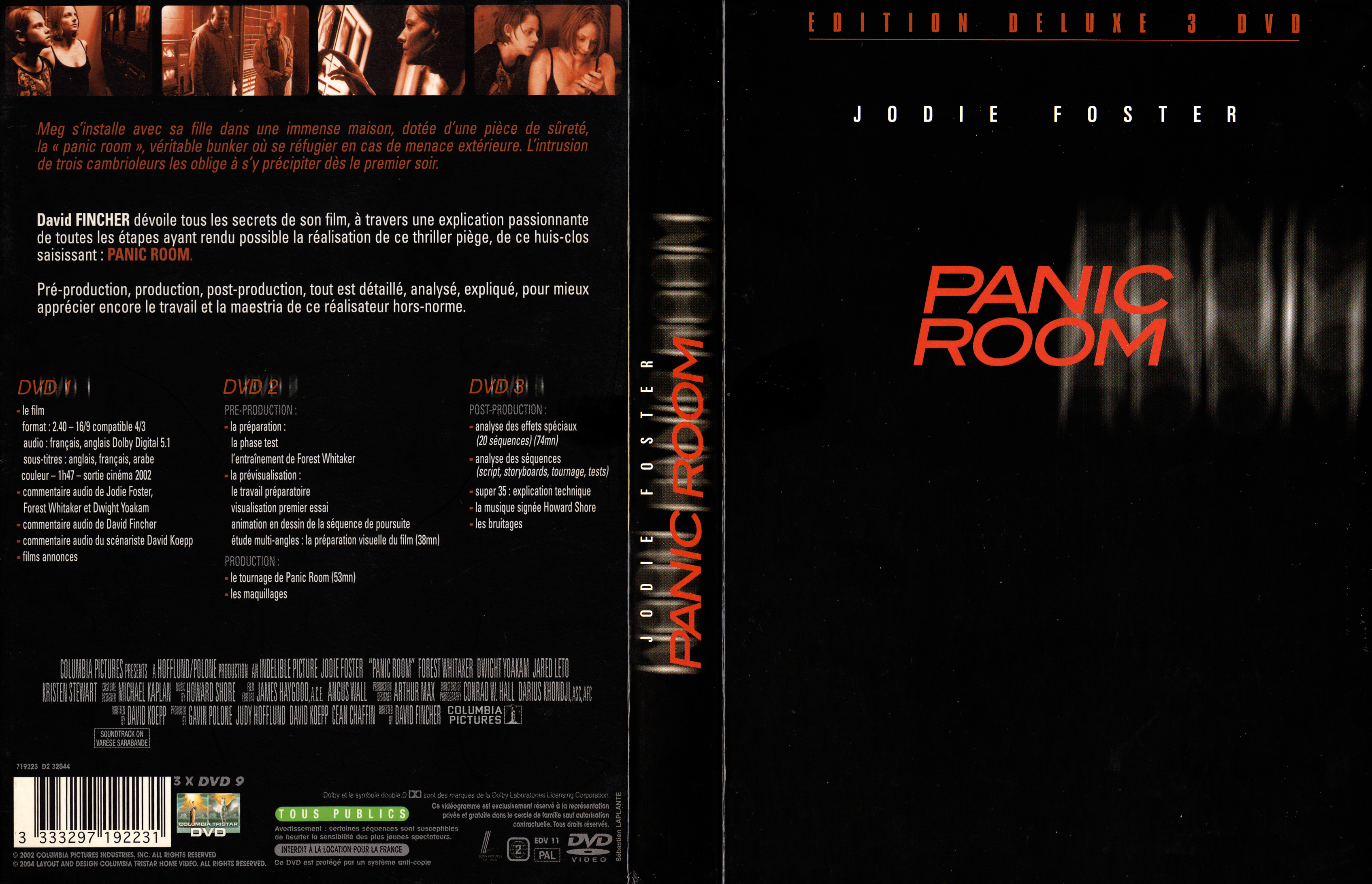 Jaquette DVD Panic Room v2