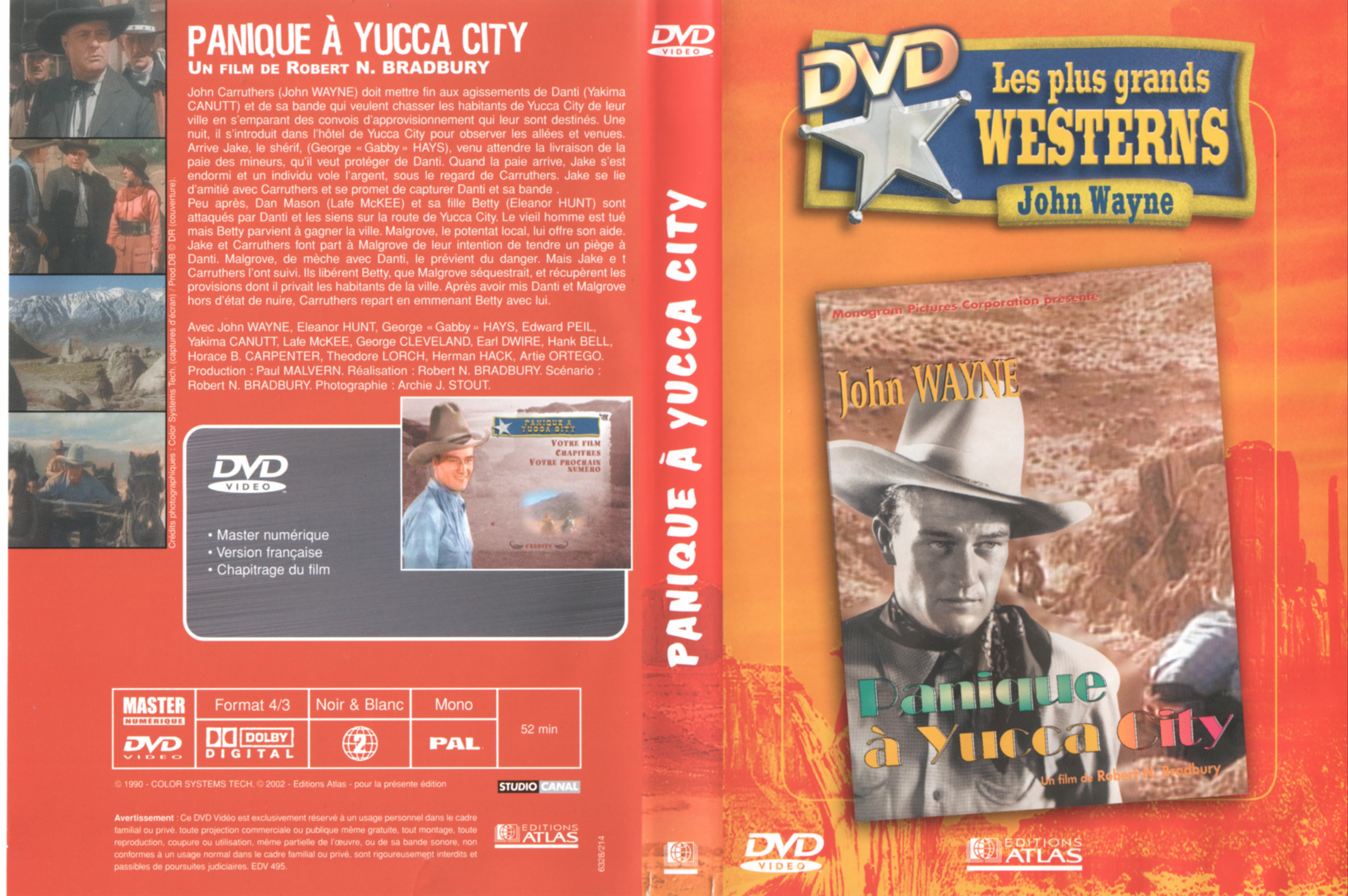 Jaquette DVD Panique a Yucca City