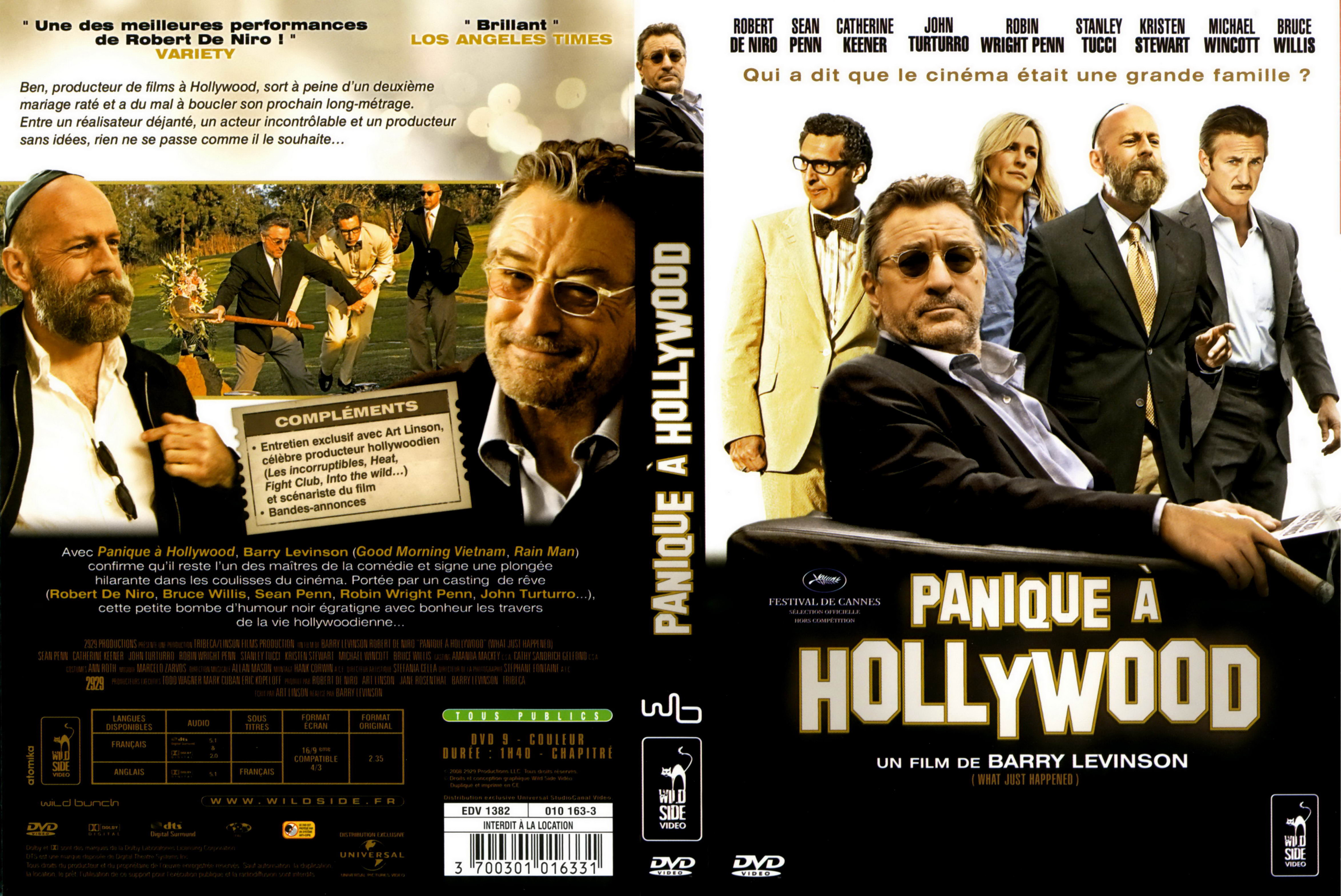 Jaquette DVD Panique  hollywood