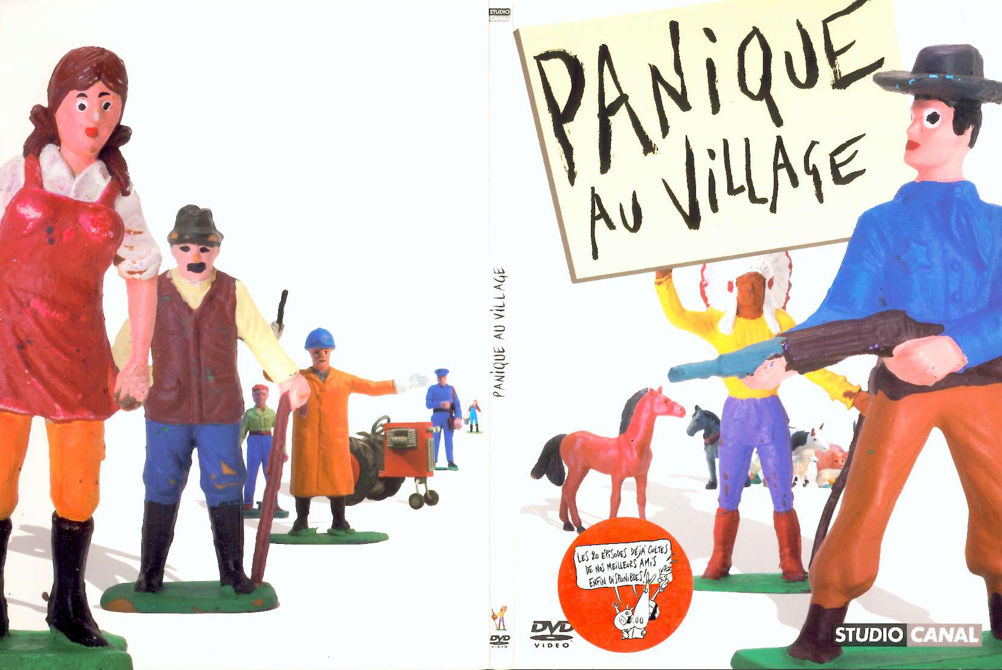 Jaquette DVD Panique au village