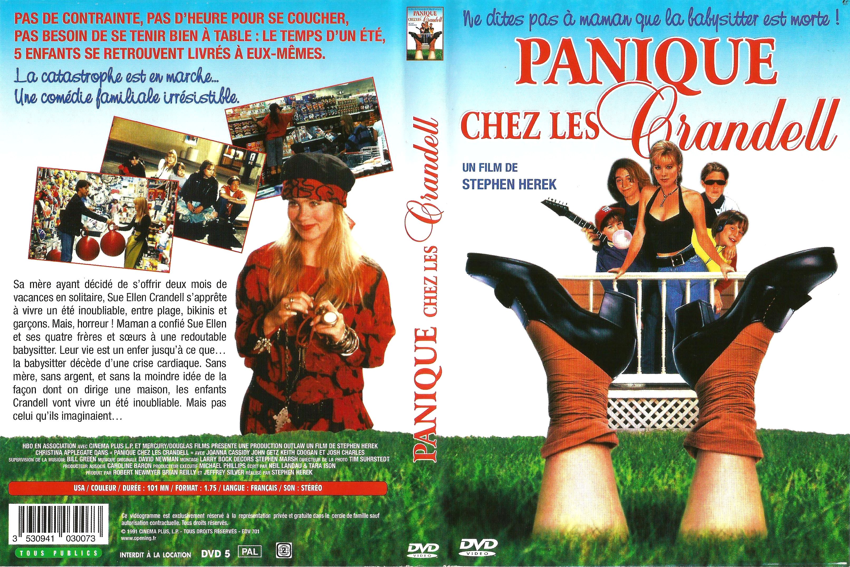 Jaquette DVD Panique chez les Grandell