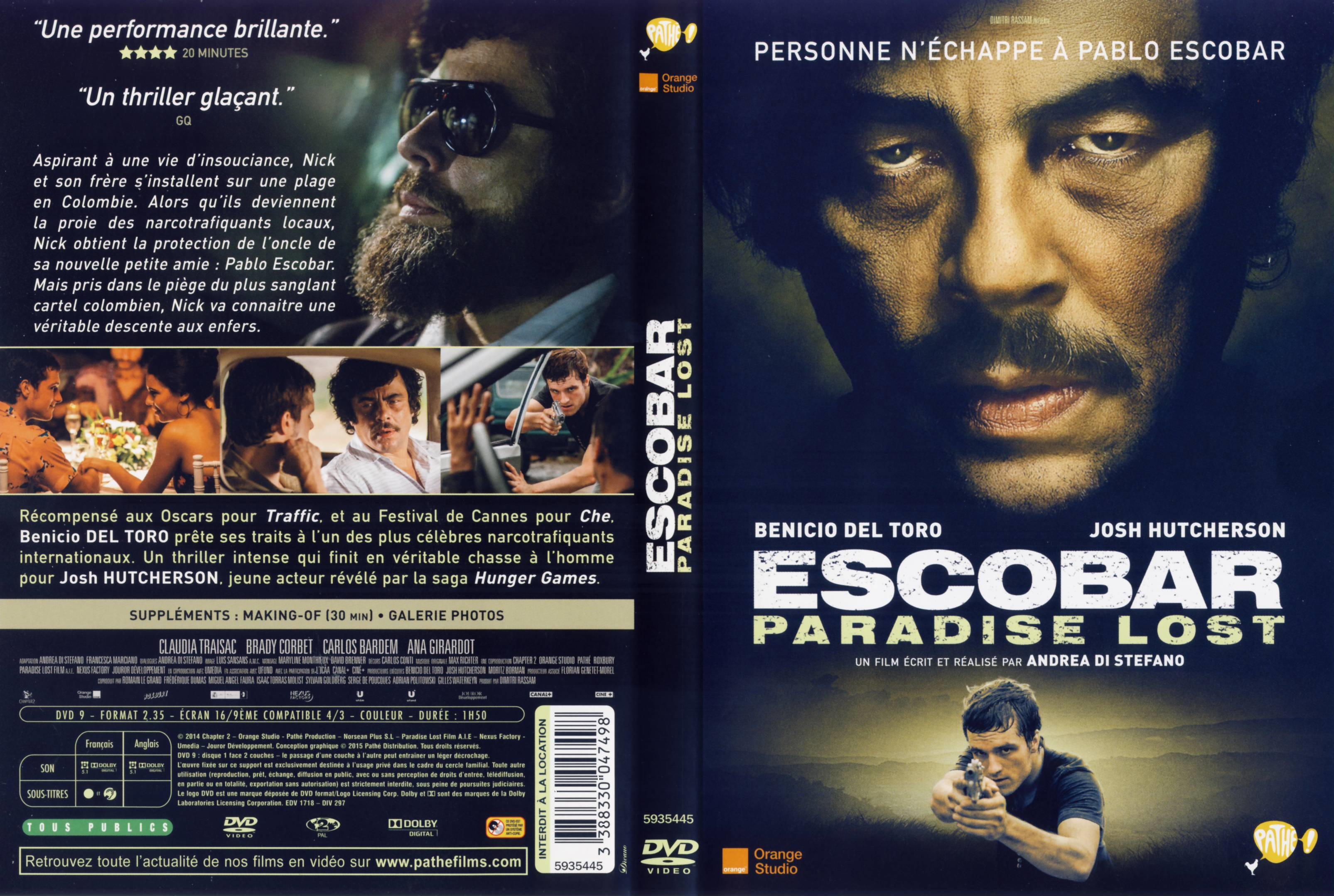 Jaquette DVD Paradise Lost (2014)