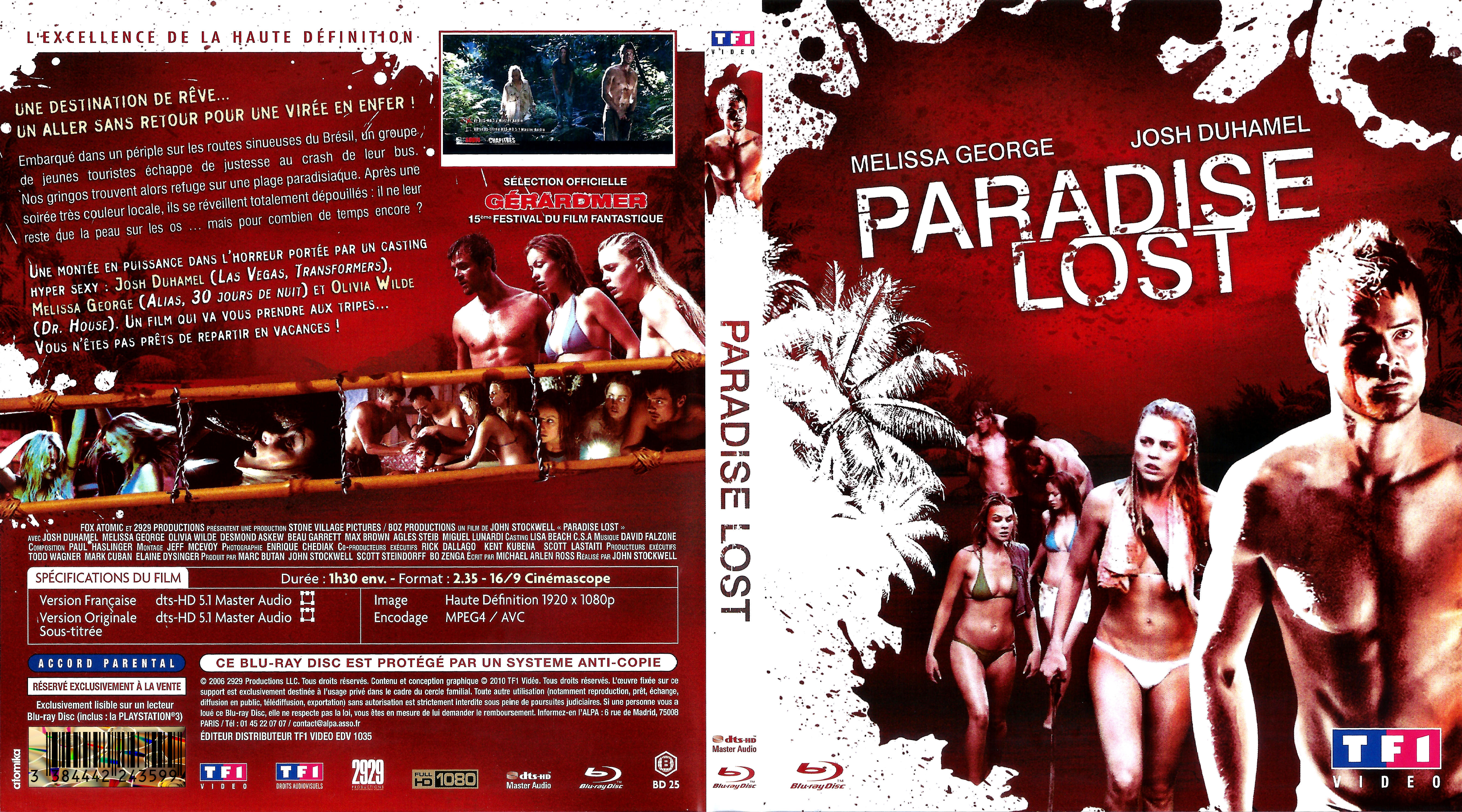 Jaquette DVD Paradise Lost (BLU-RAY)