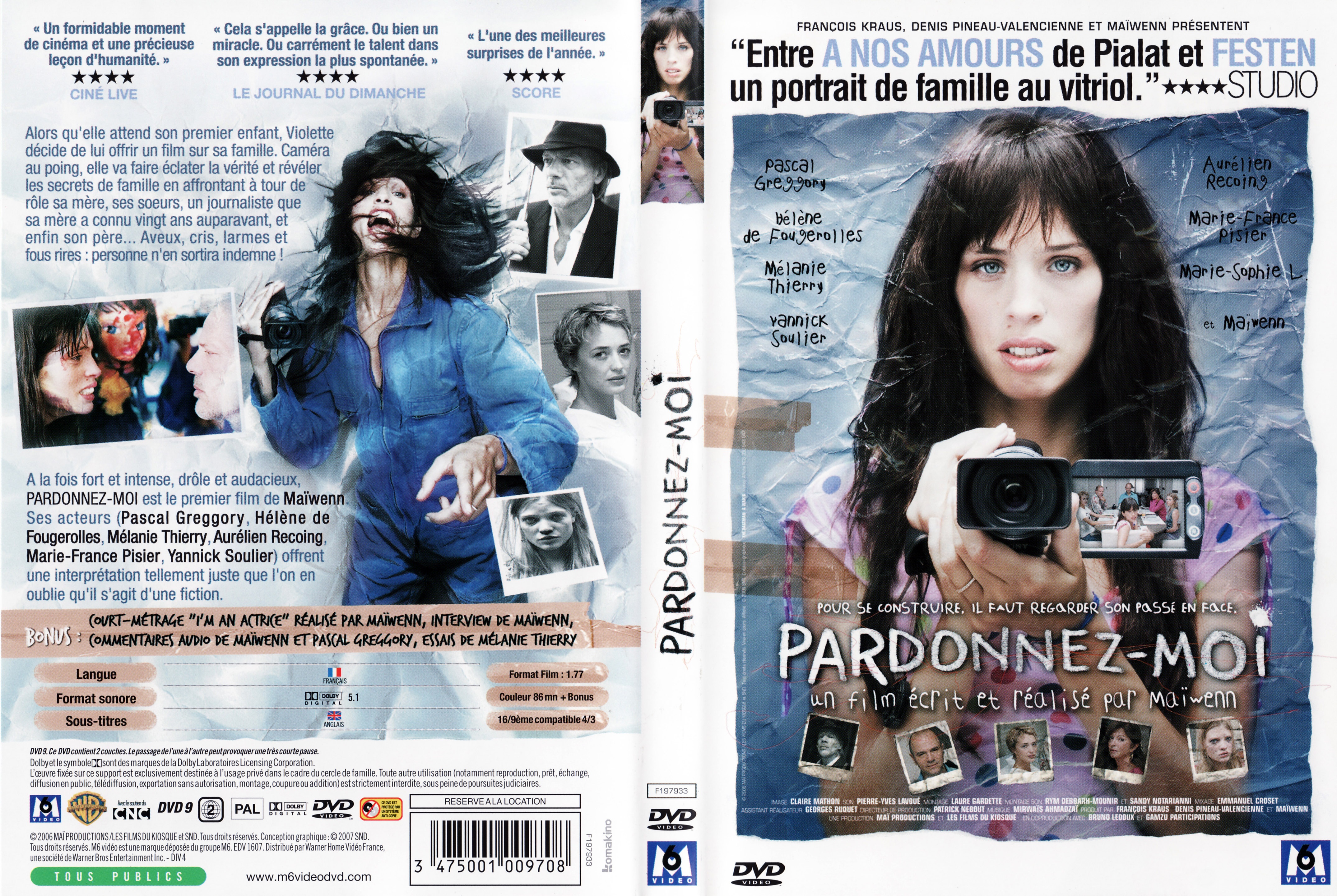 Jaquette DVD Pardonnez-moi