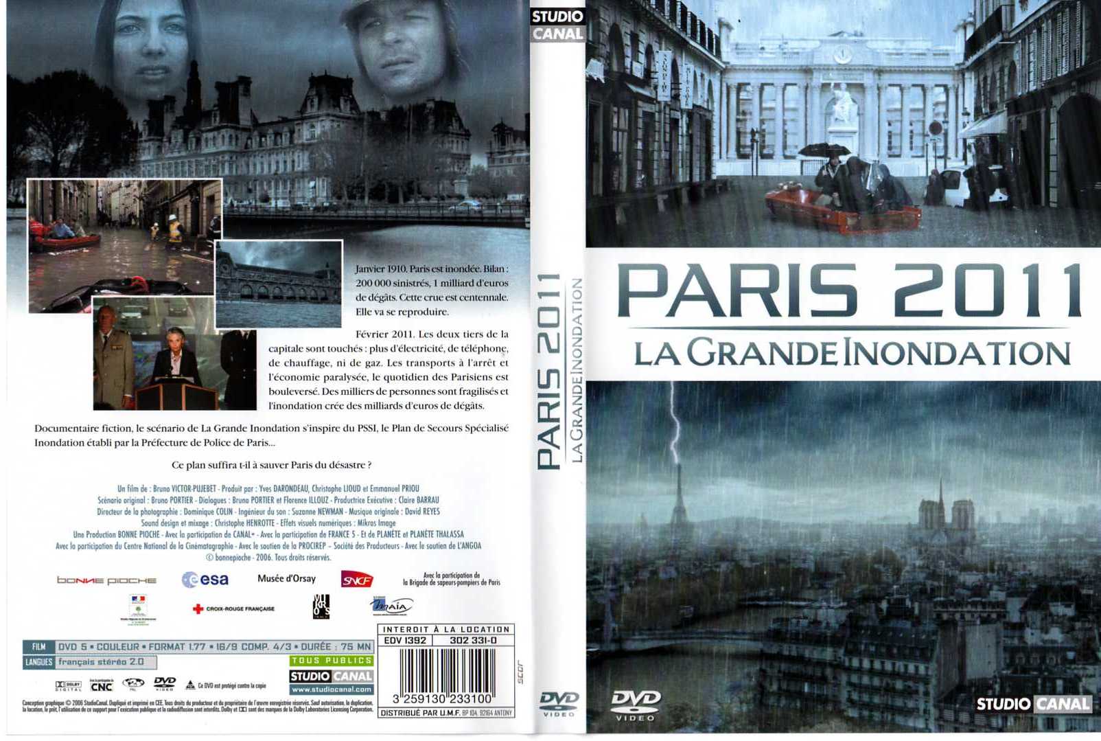 Jaquette DVD Paris 2011