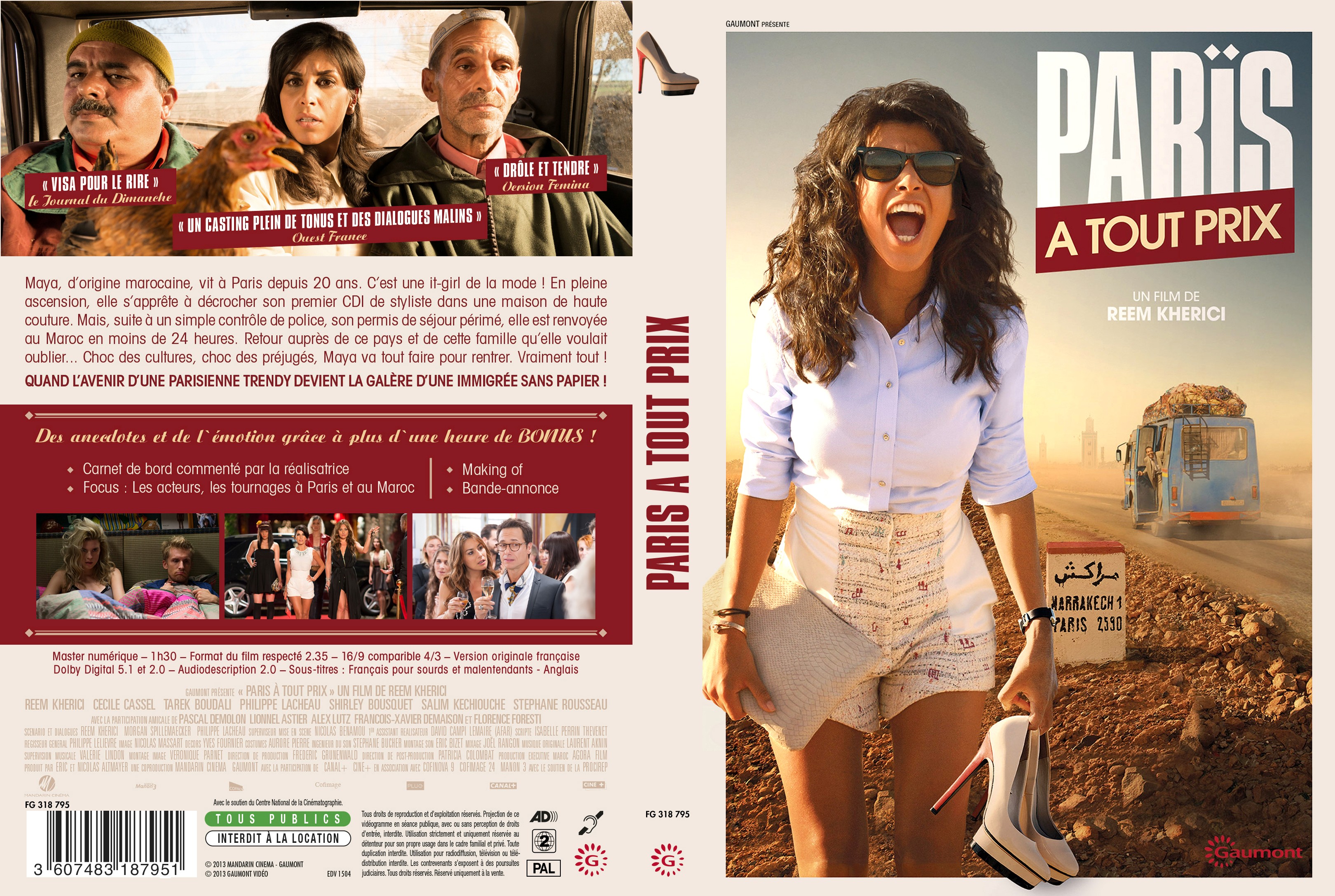 Jaquette DVD Paris  tout prix custom v2