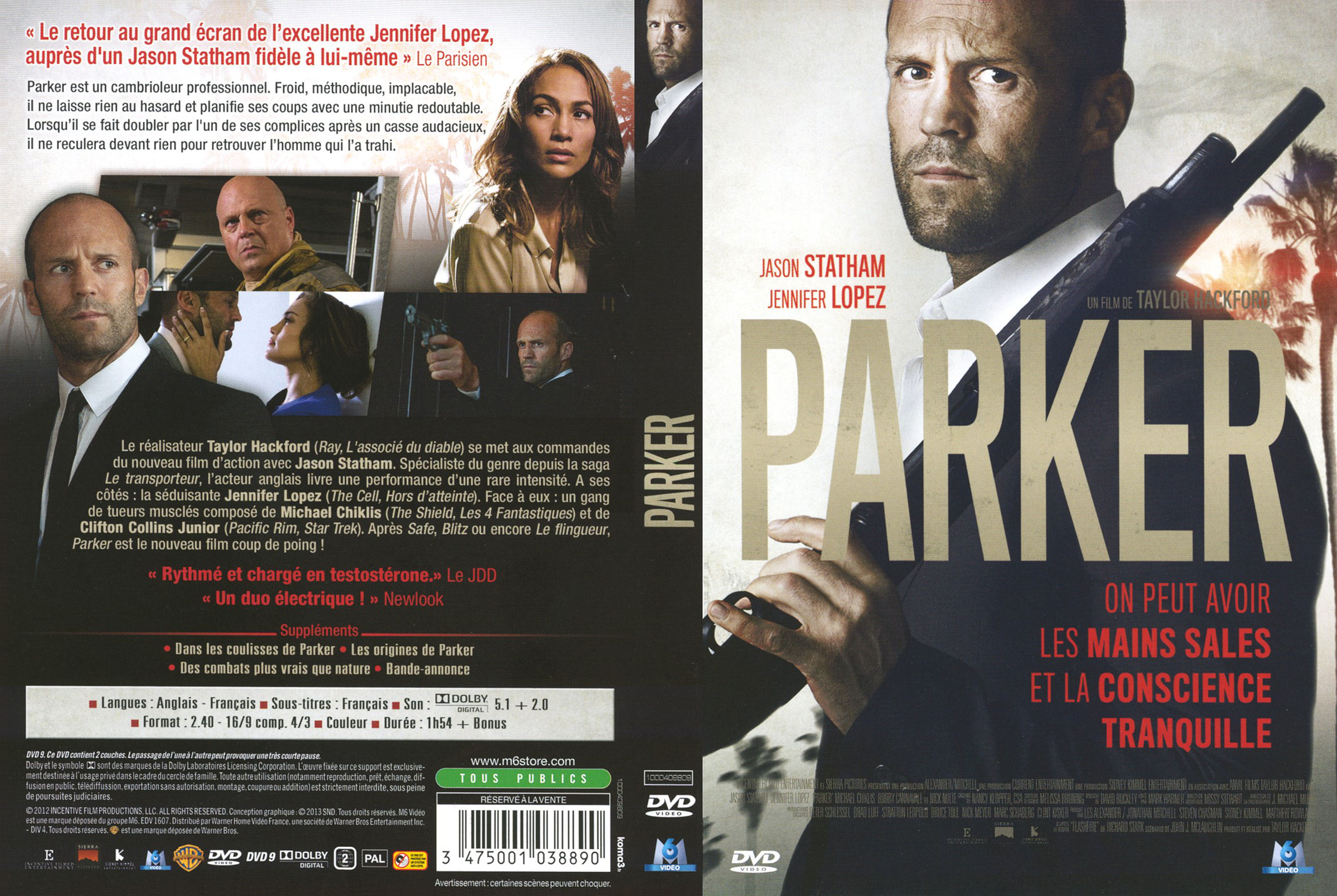 Jaquette DVD Parker