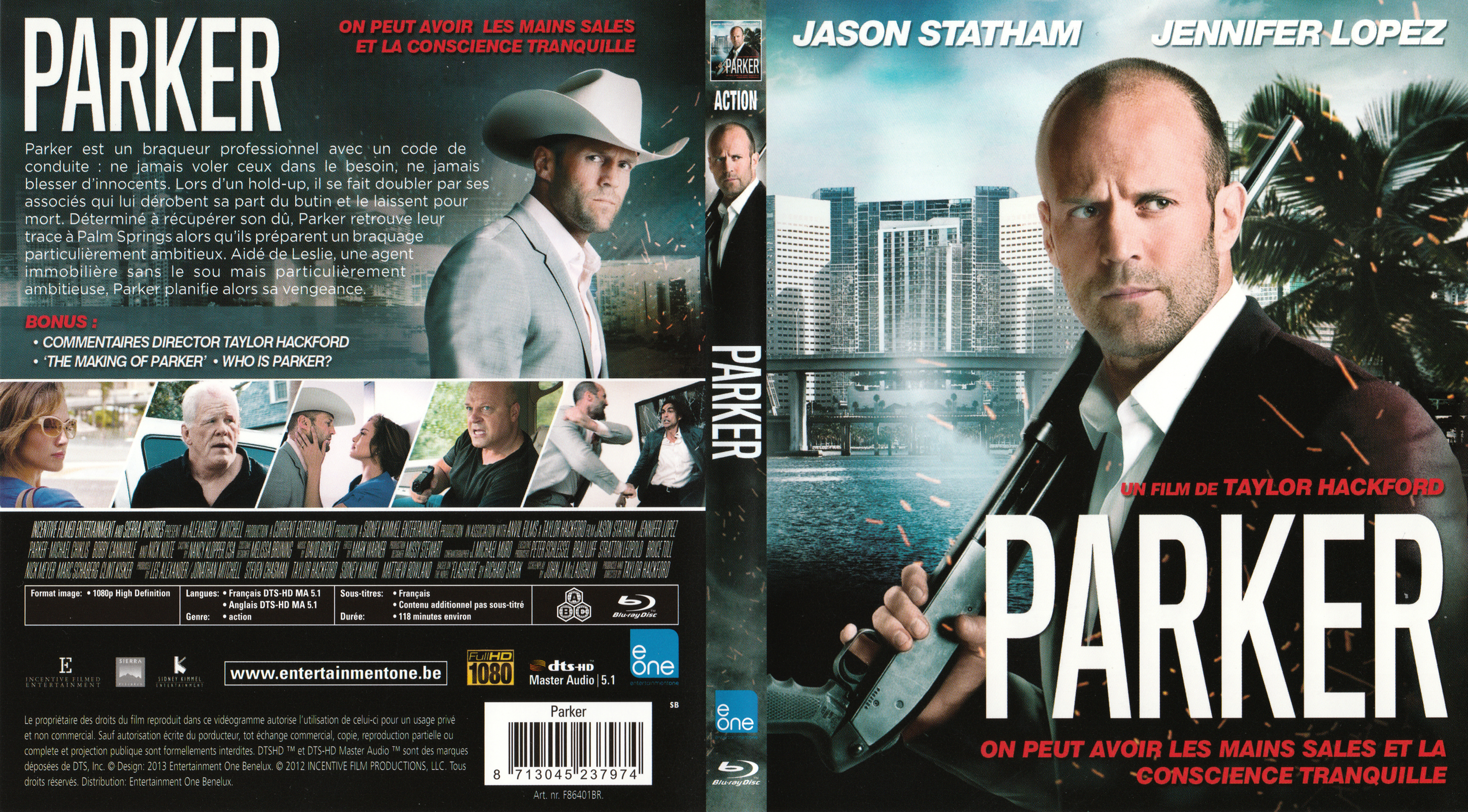 Jaquette DVD Parker (BLU-RAY) v2