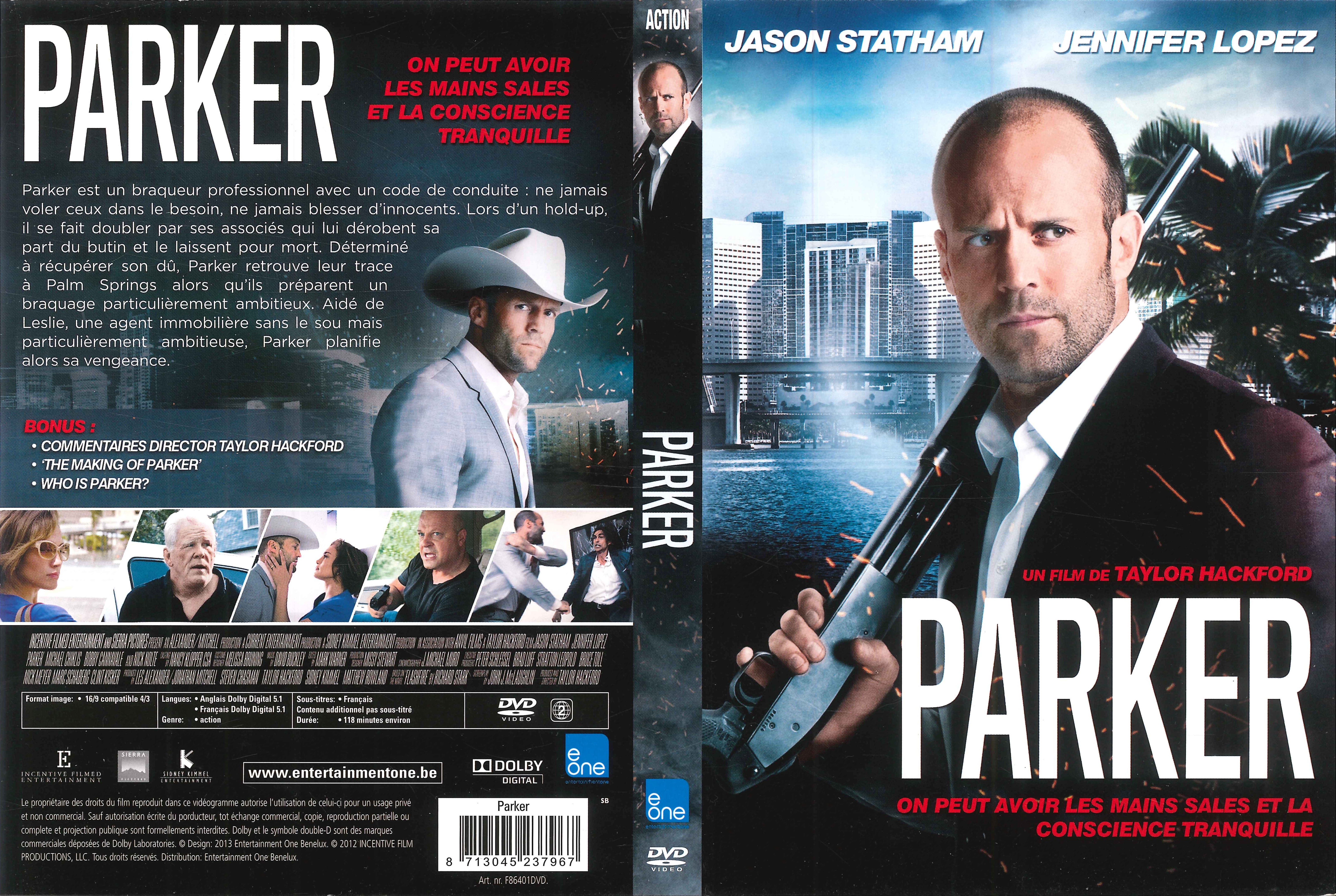 Jaquette DVD Parker v2
