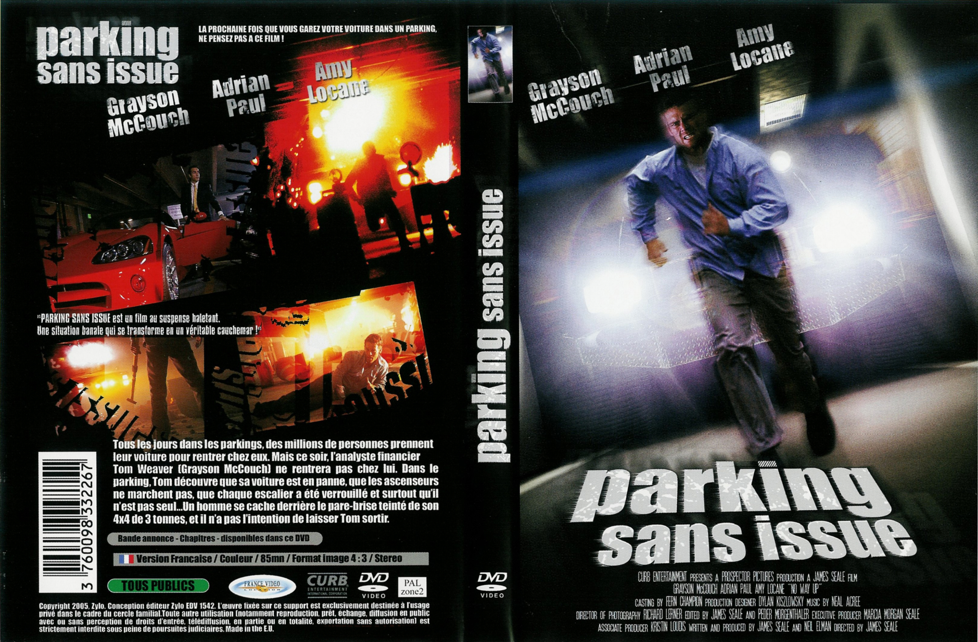 Jaquette DVD Parking sans issue