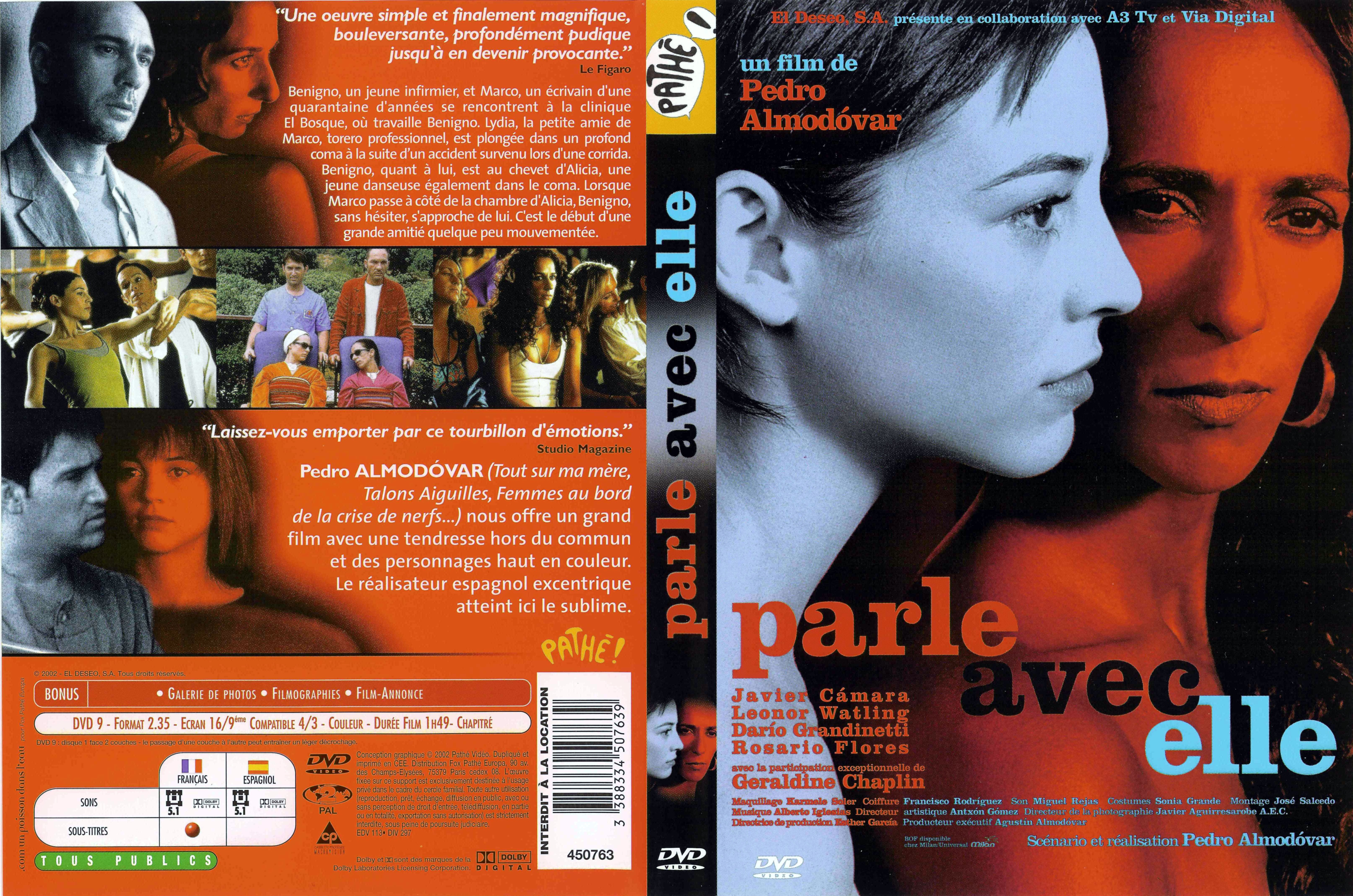 Jaquette DVD Parle avec elle