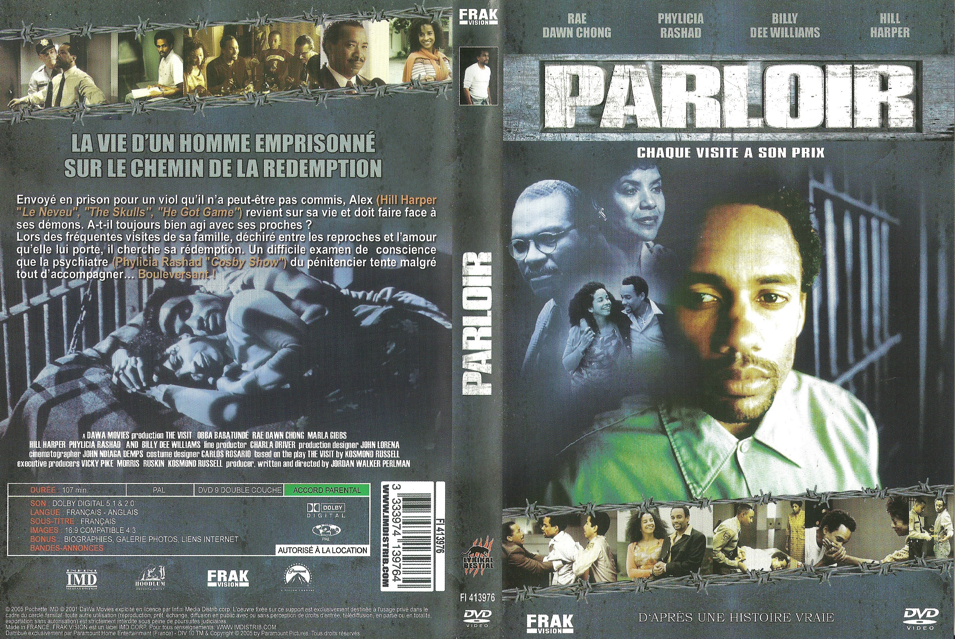 Jaquette DVD Parloir