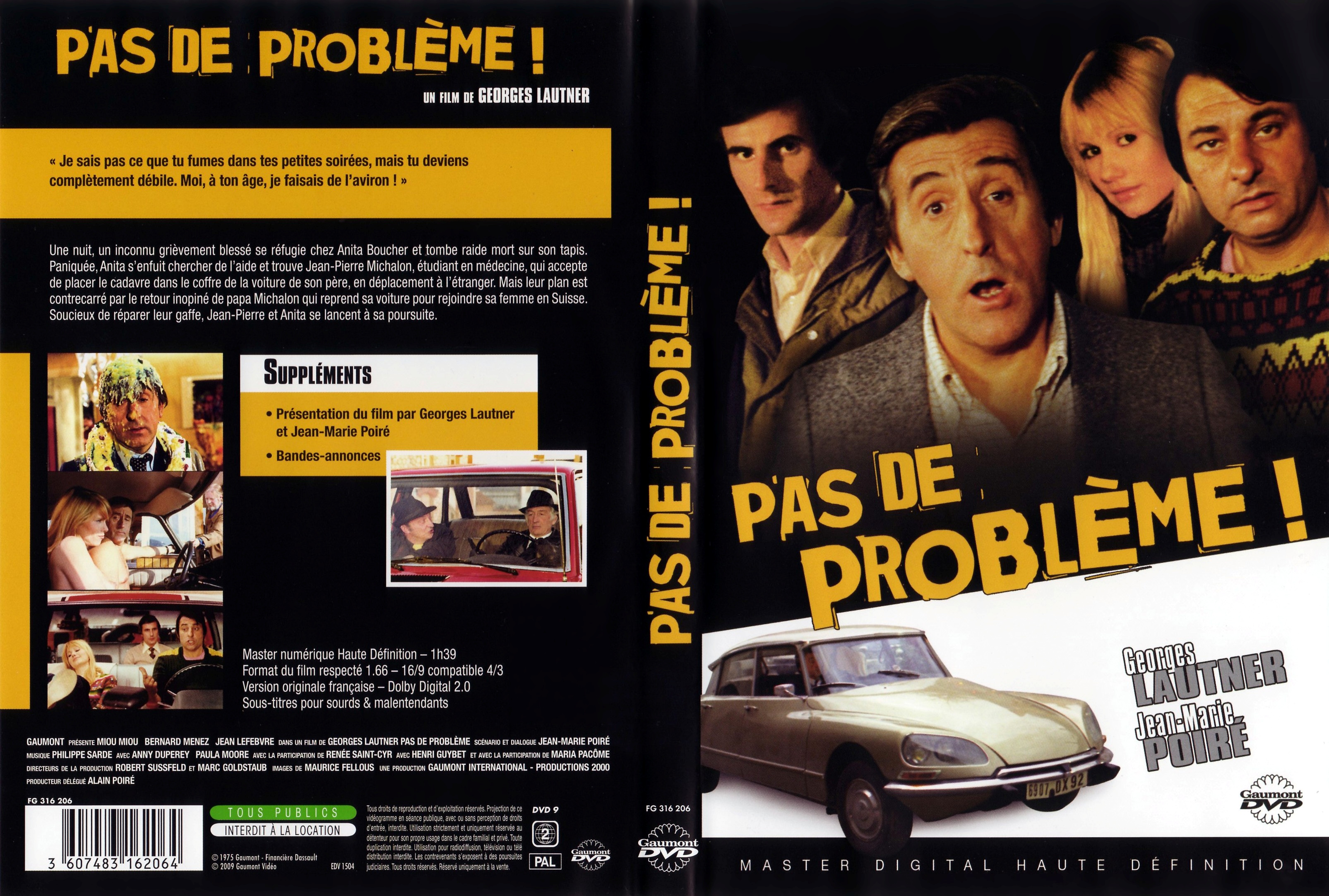 Jaquette DVD Pas de probleme