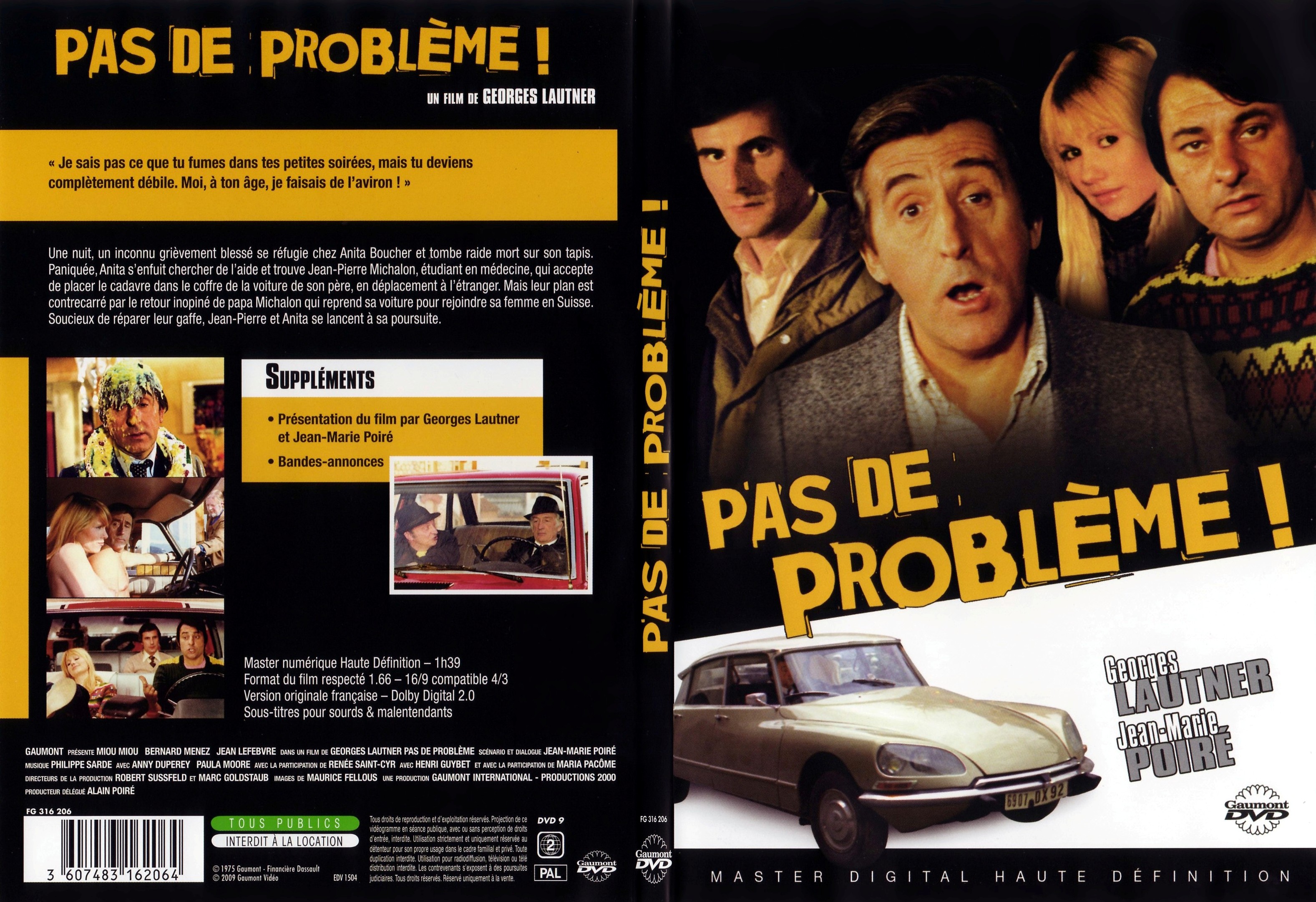 Jaquette DVD Pas de problme - SLIM