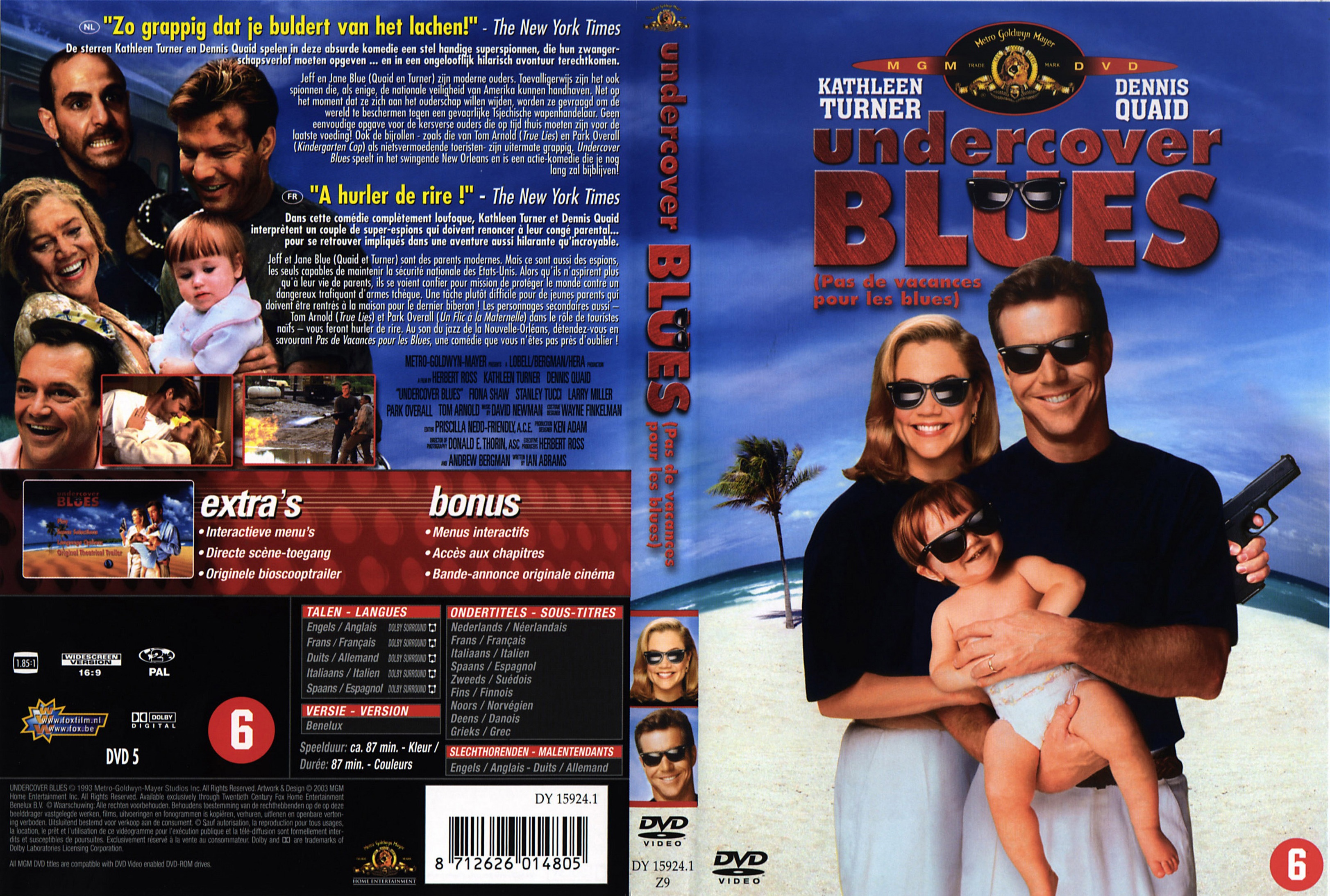 Jaquette DVD Pas de vacances pour les blues