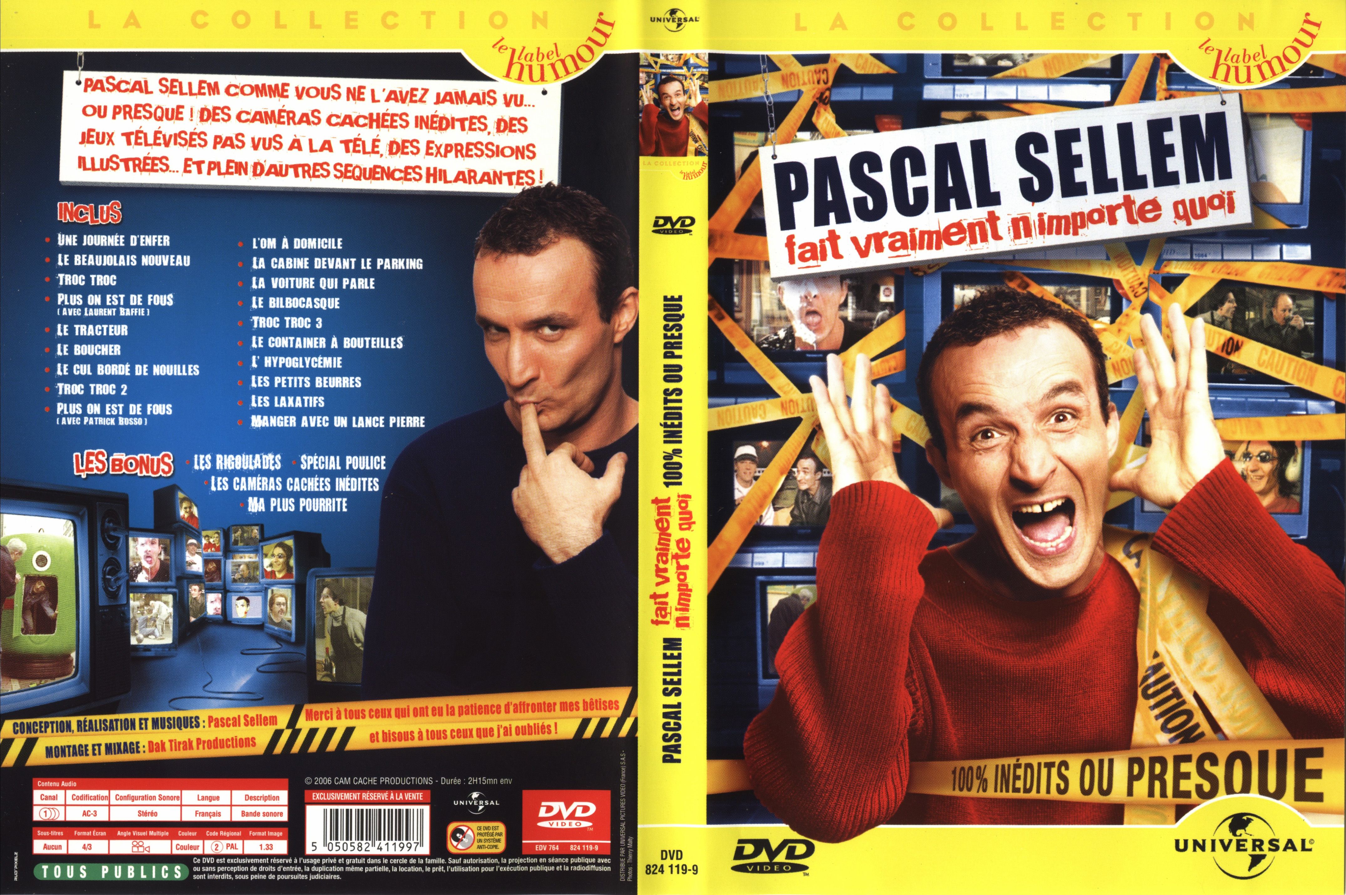 Jaquette DVD Pascal Sellem fait vraiment n