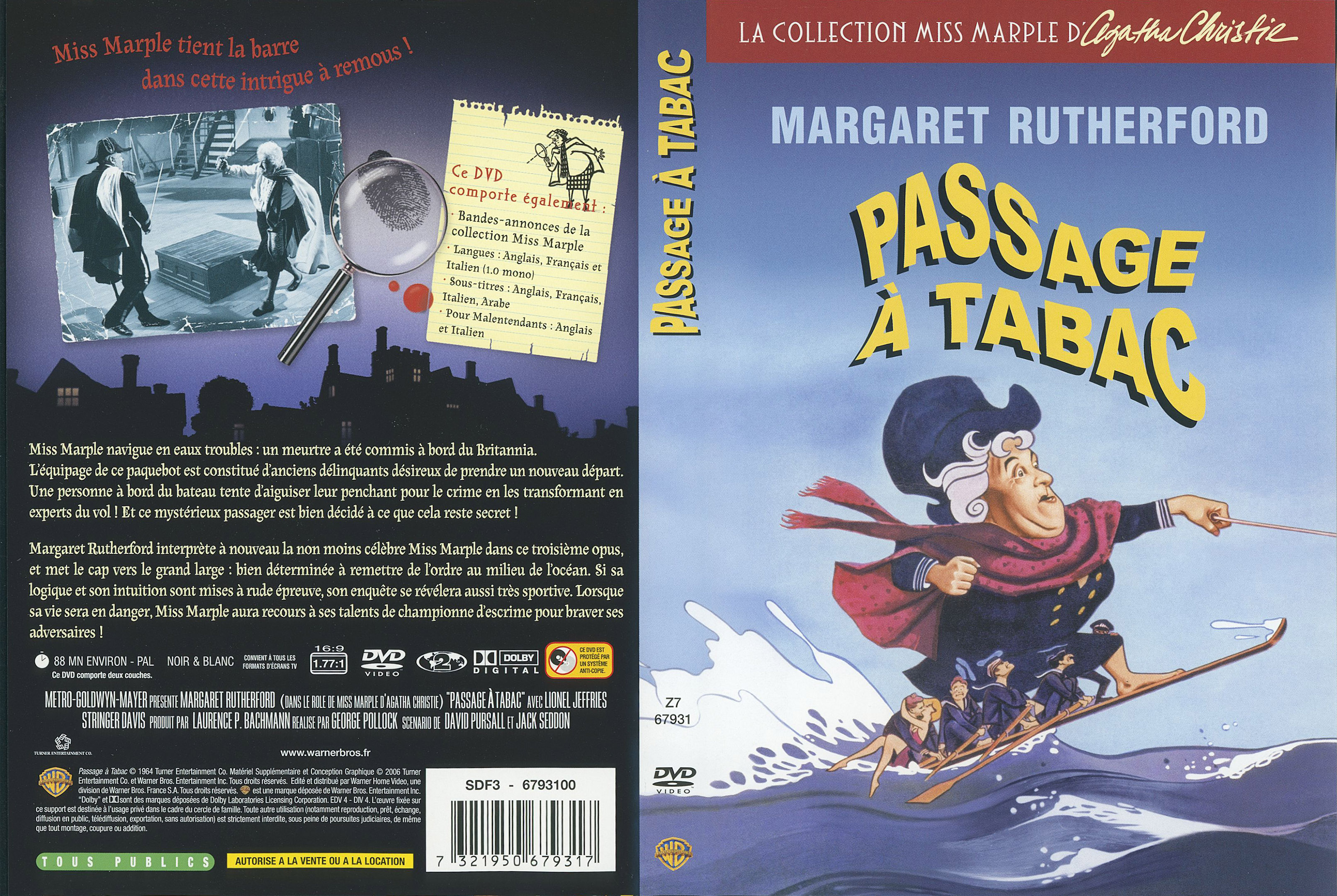 Jaquette DVD Passage  tabac