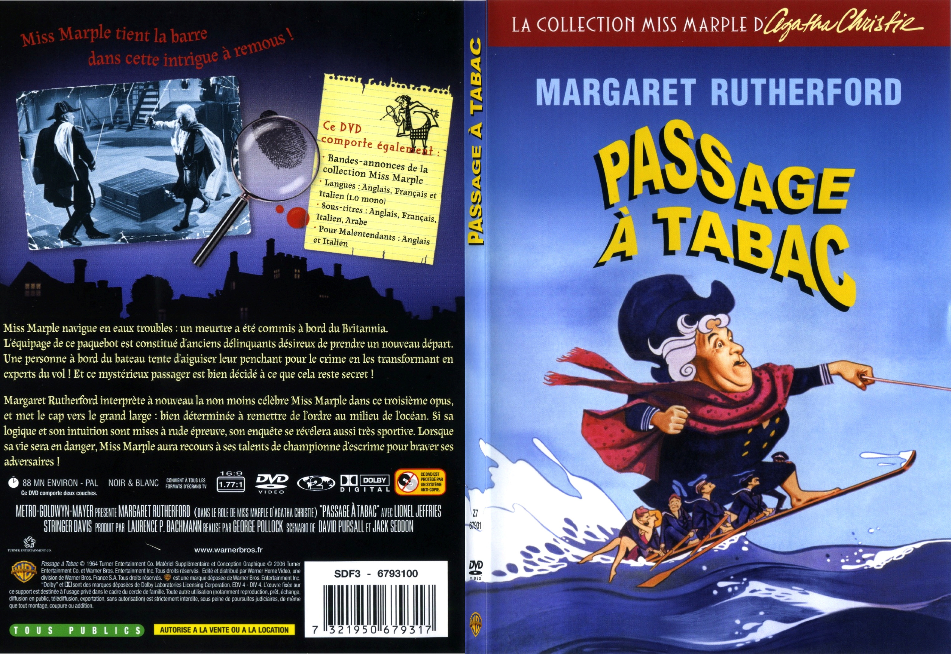 Jaquette DVD Passage  tabac - SLIM