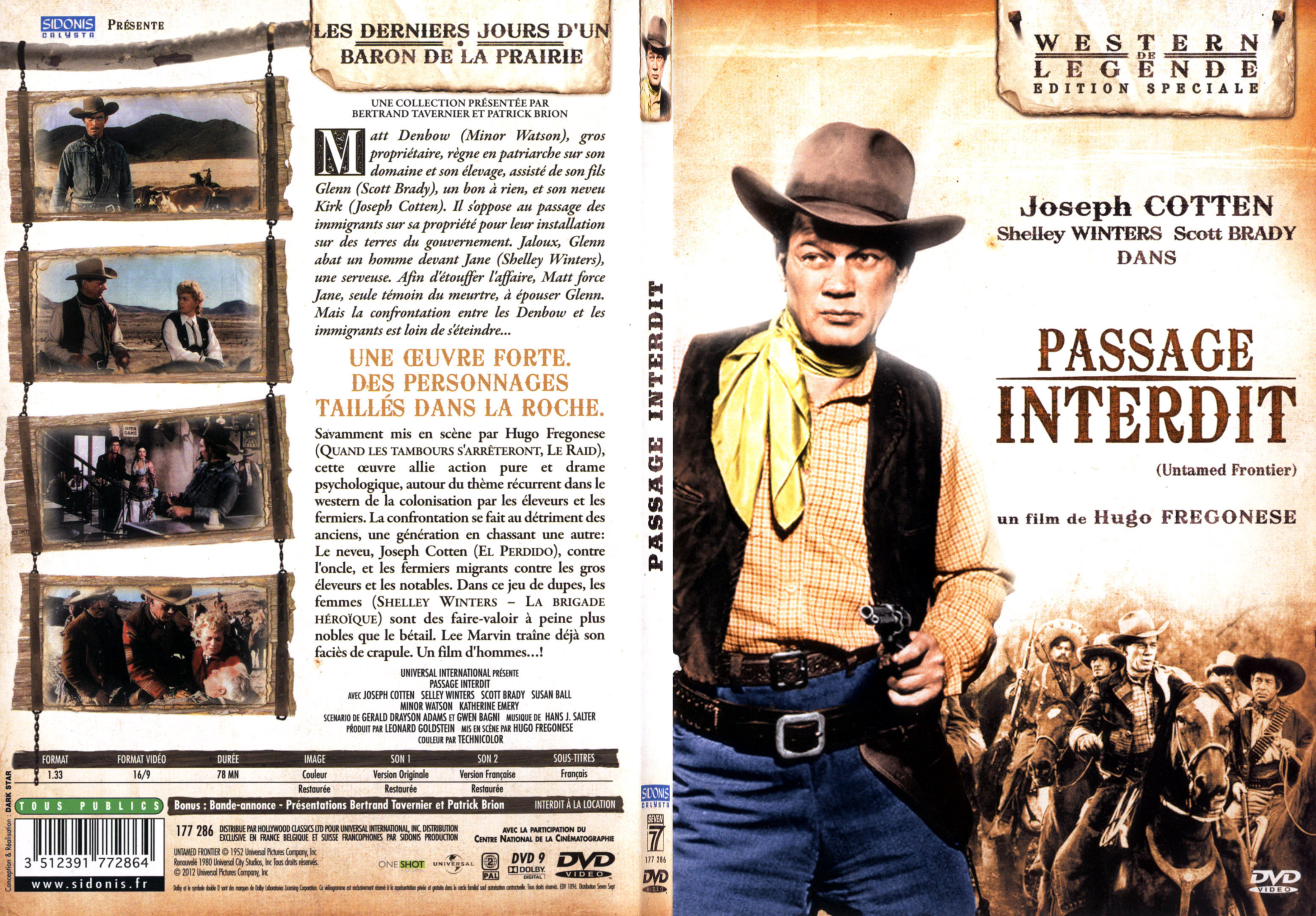 Jaquette DVD Passage interdit - SLIM