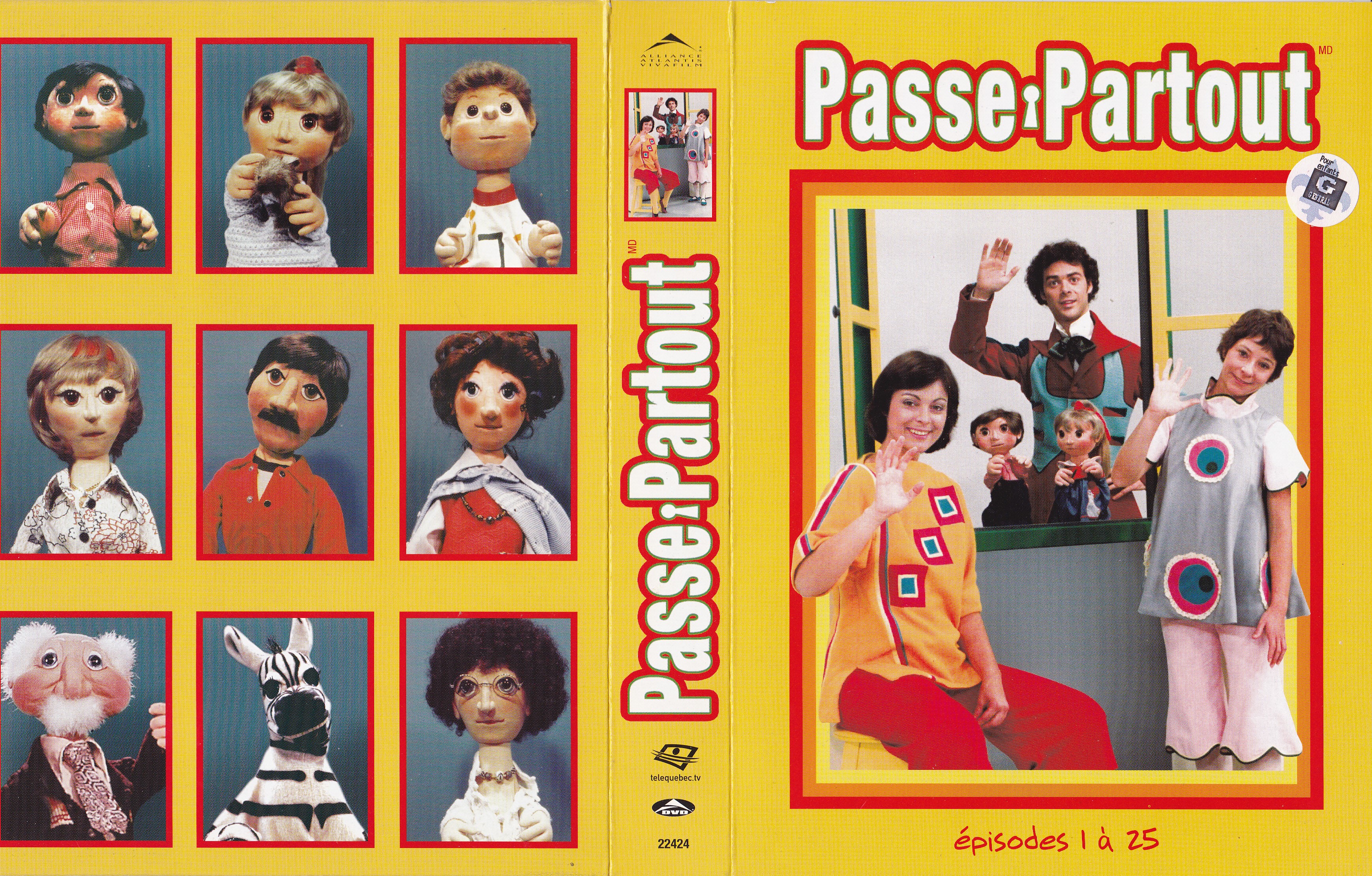 Jaquette DVD Passe partout vol 1 (Canadienne)