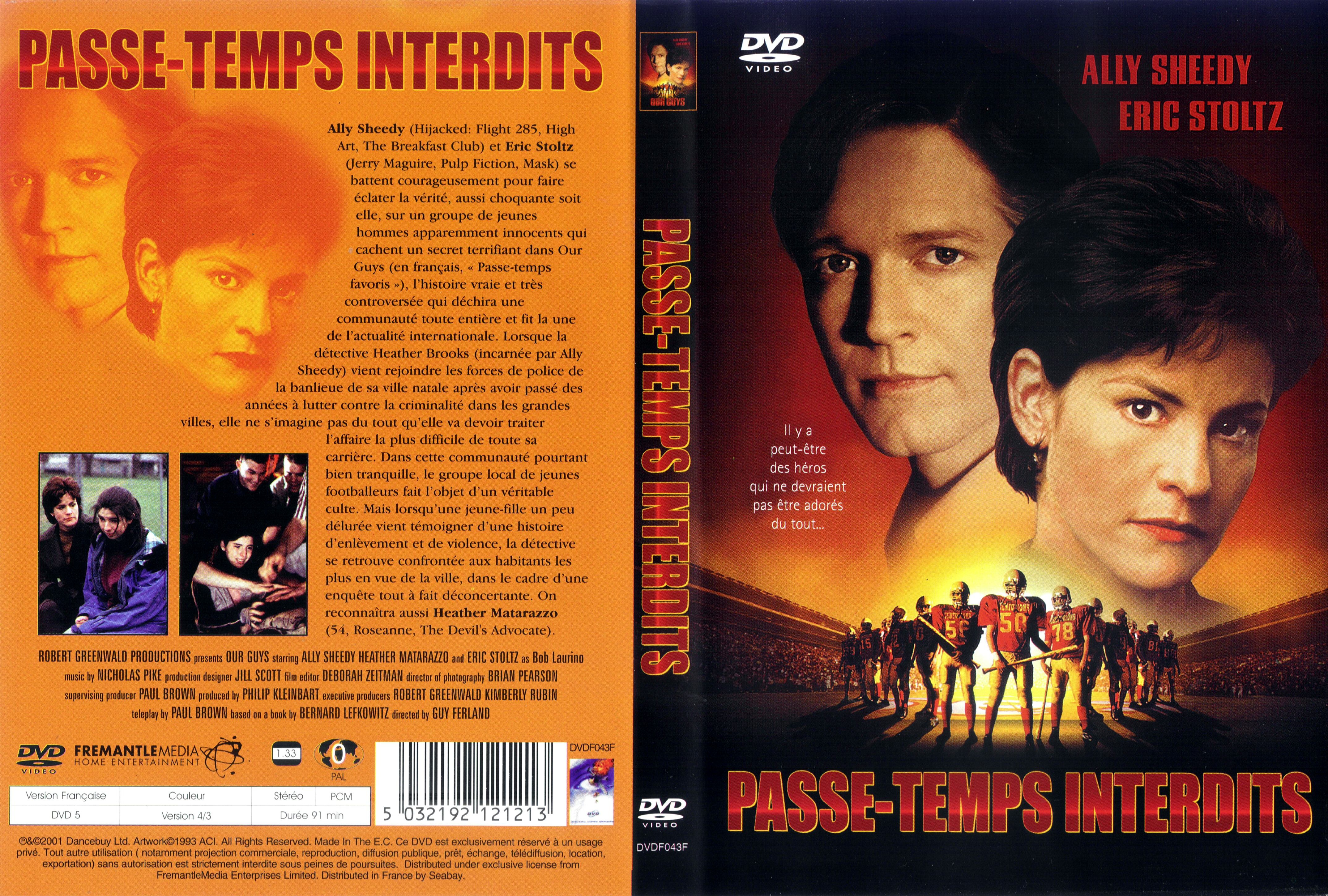 Jaquette DVD Passe-temps interdits