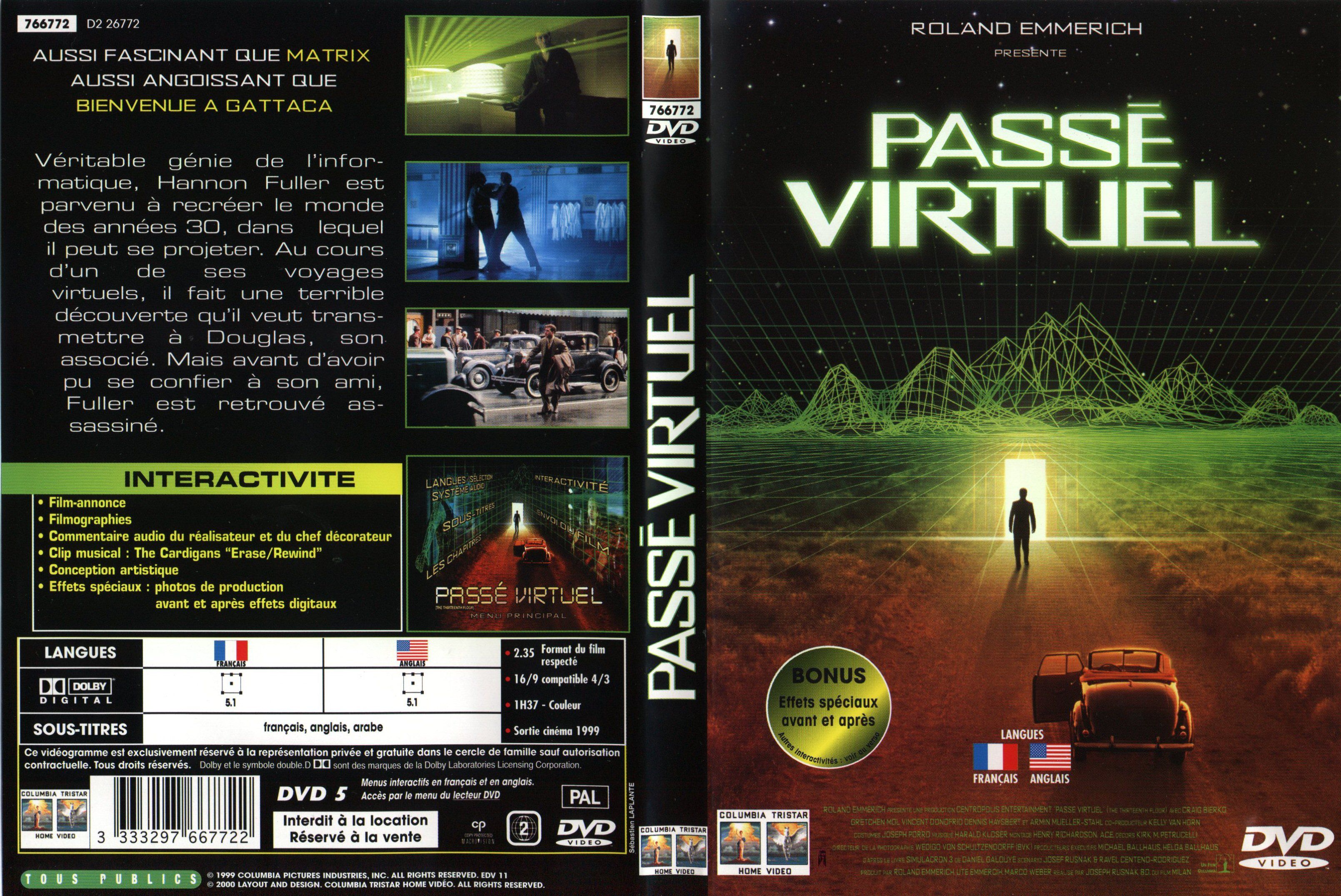Jaquette DVD Pass virtuel