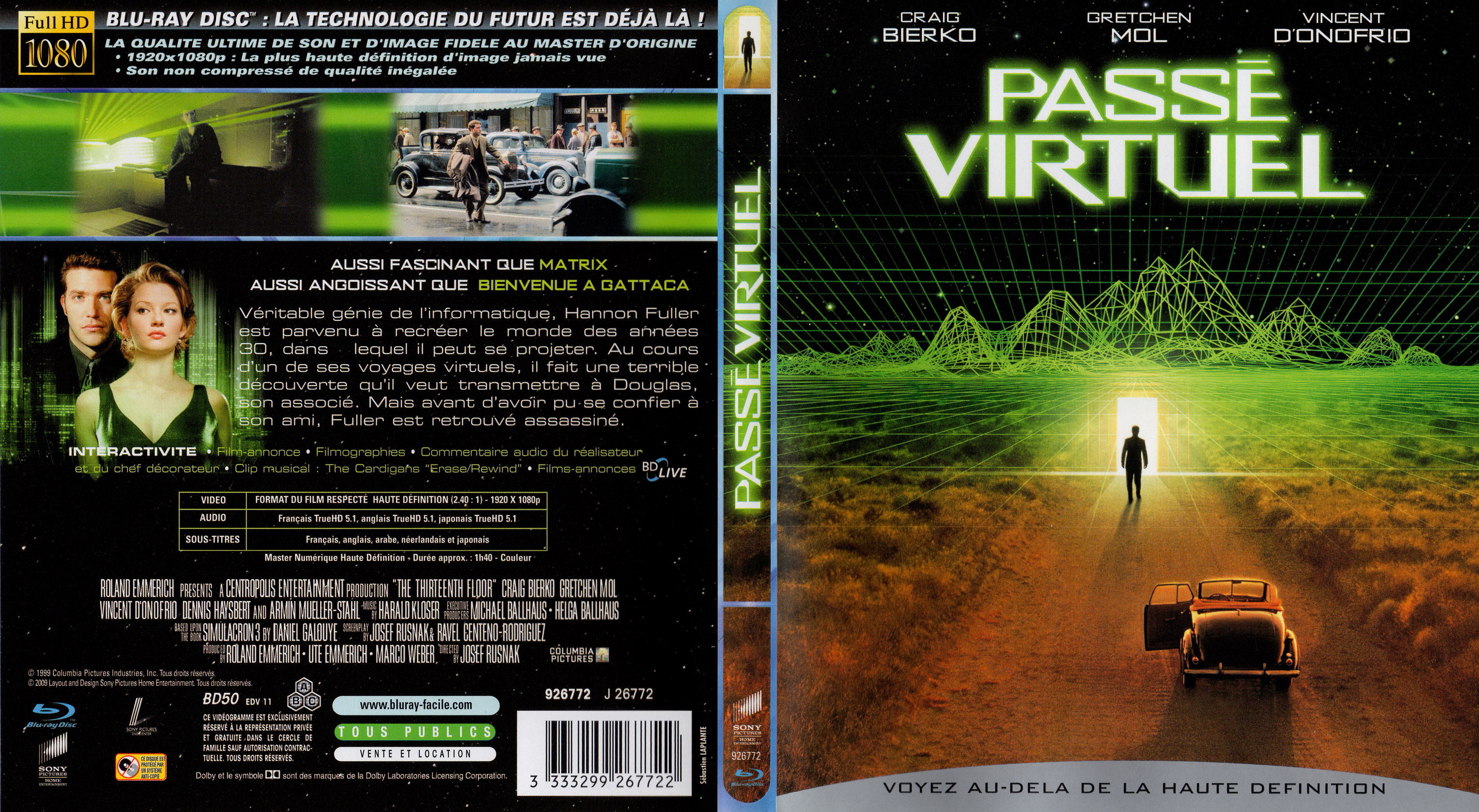 Jaquette DVD Pass virtuel (BLU-RAY)