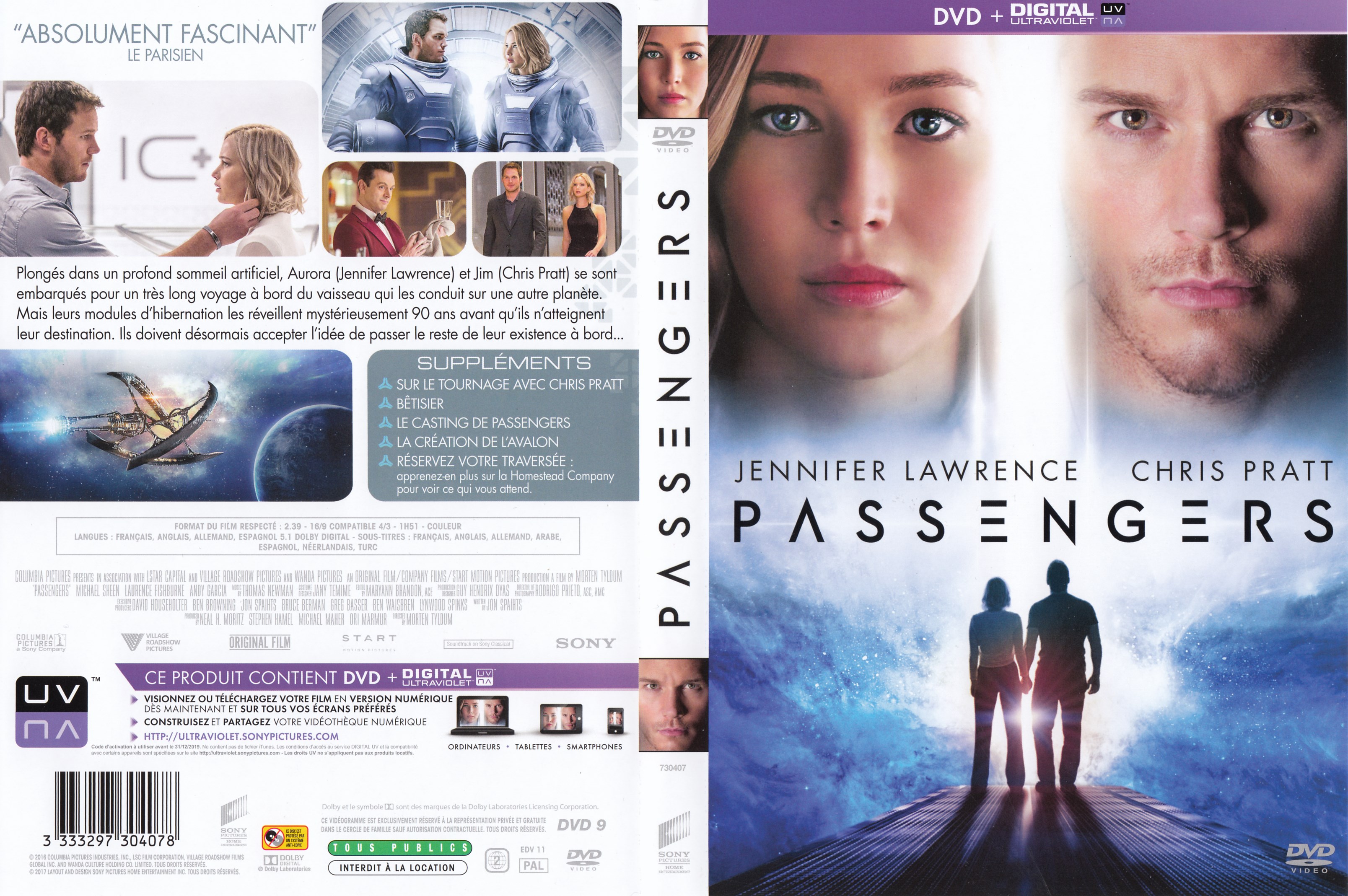 Jaquette DVD Passengers