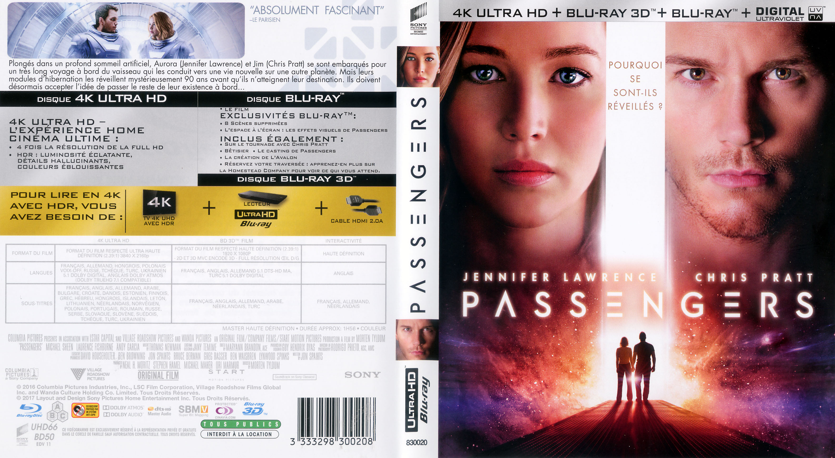 The Passenger en DVD : The Passenger - 4K Ultra HD + Blu-ray - AlloCiné