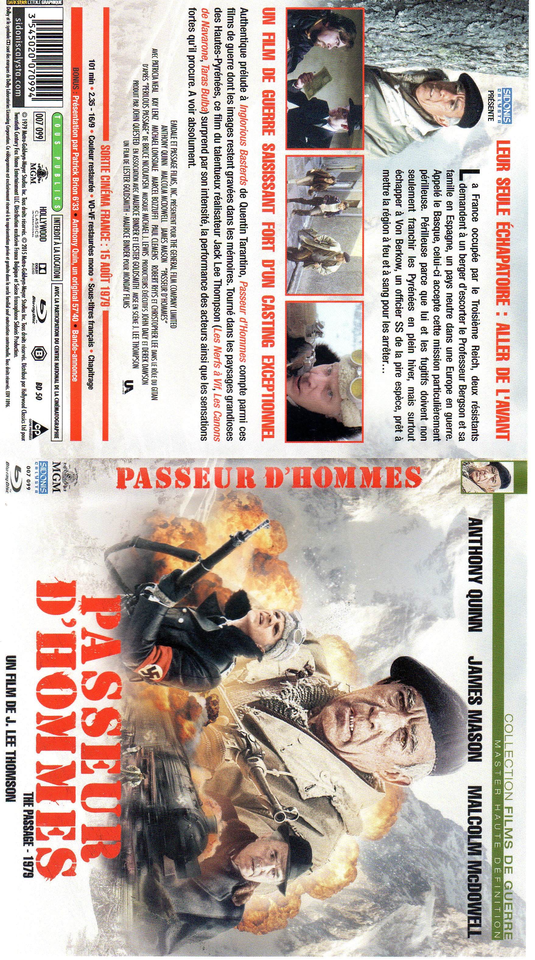 Jaquette DVD Passeur d