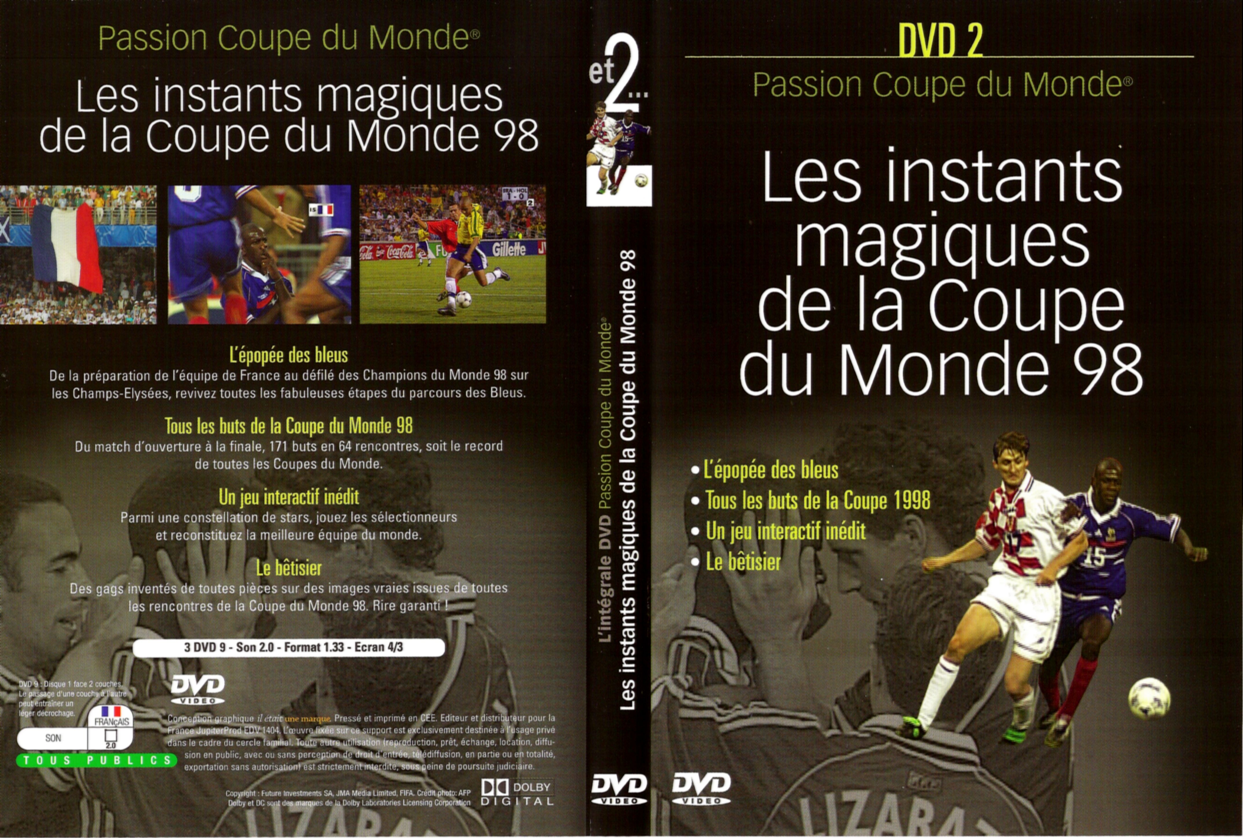 Jaquette DVD Passion coupe du monde dvd 2