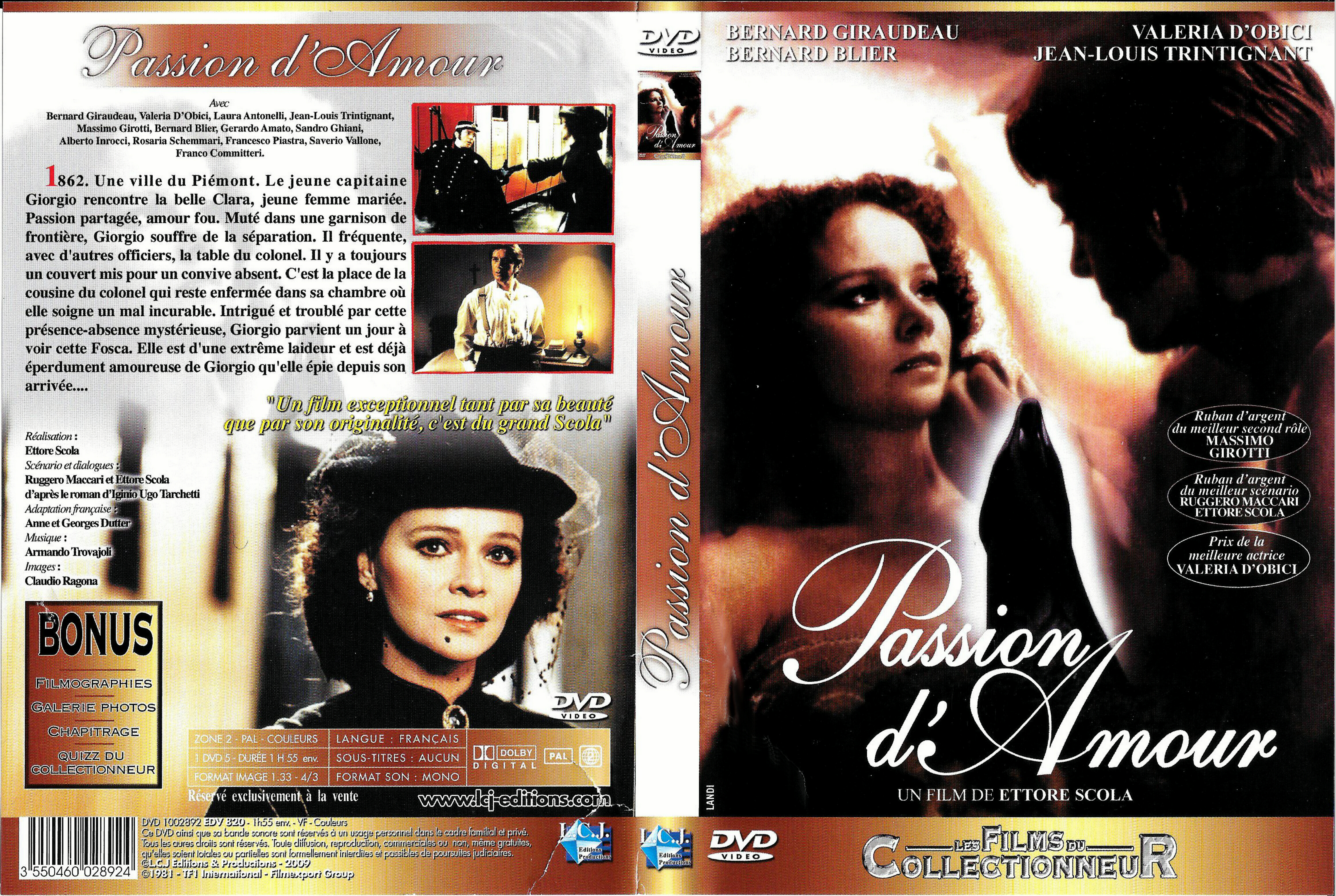 Jaquette DVD Passion d