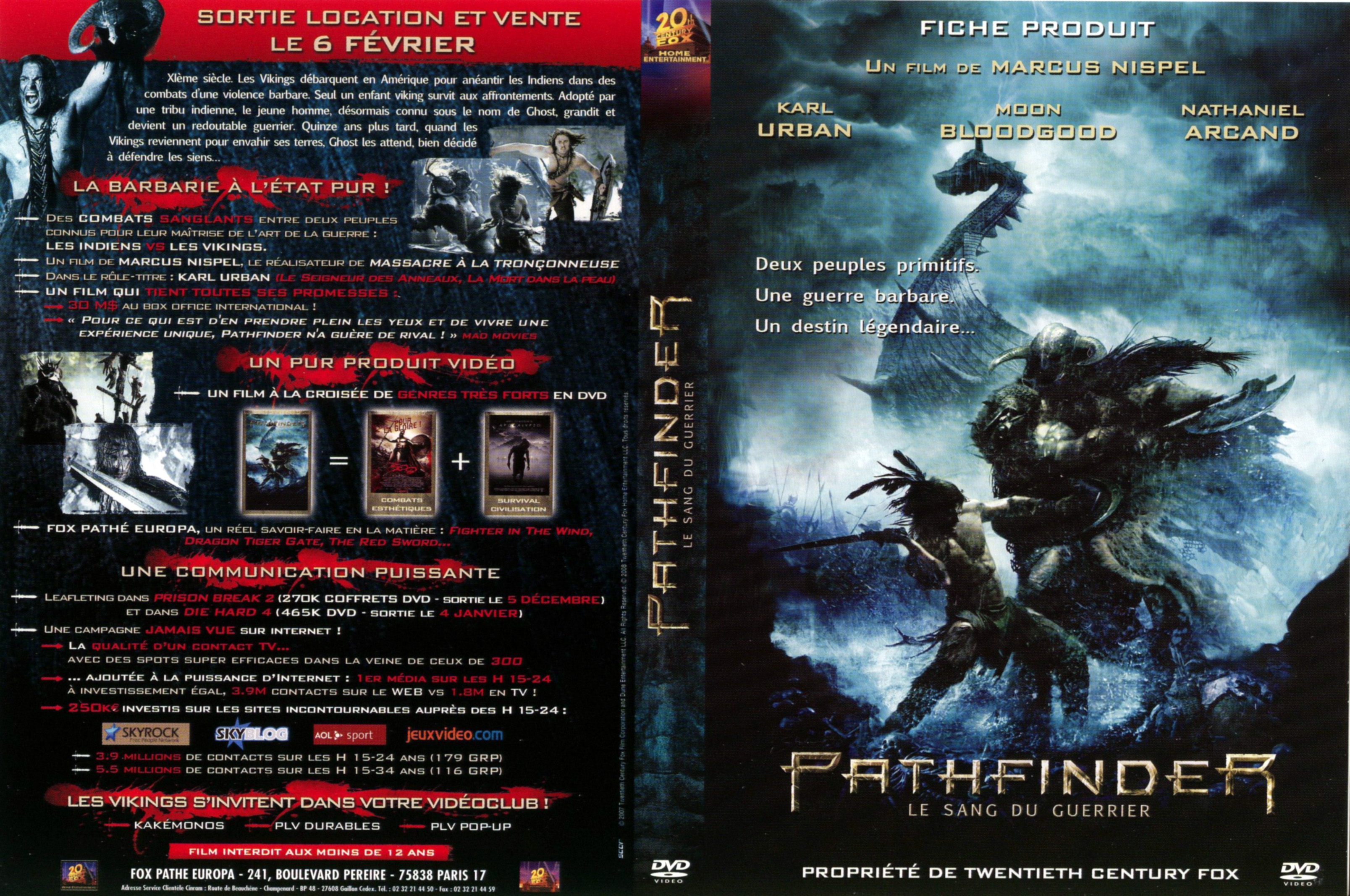 Jaquette DVD Pathfinder