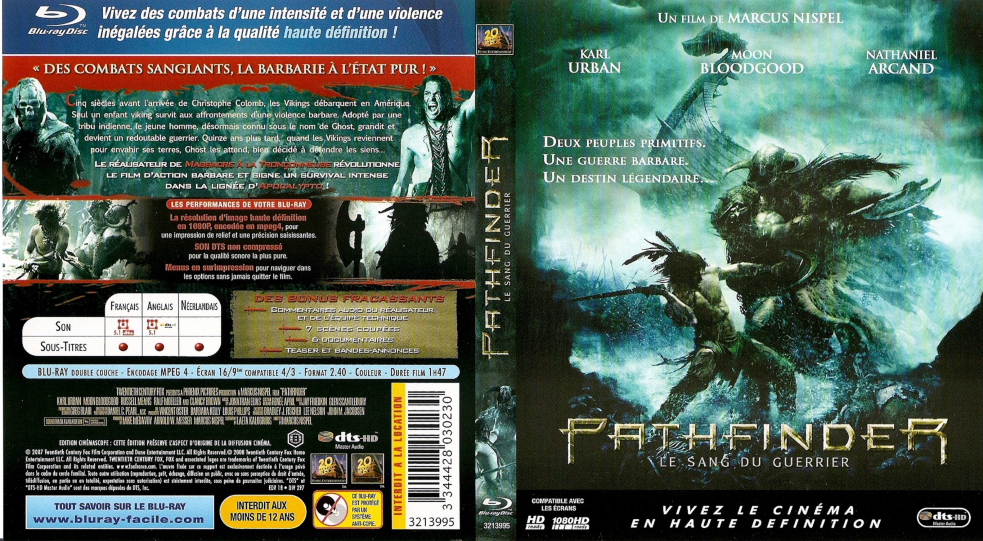 Jaquette DVD Pathfinder (BLU-RAY)
