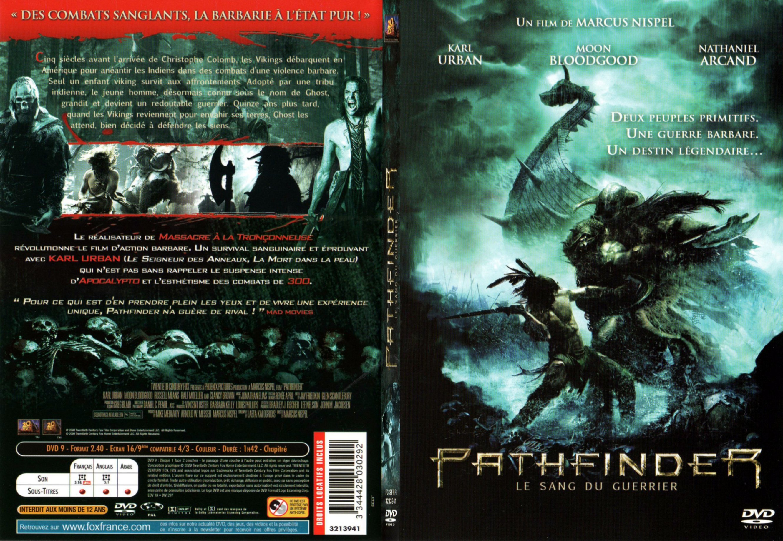 Jaquette DVD Pathfinder - SLIM