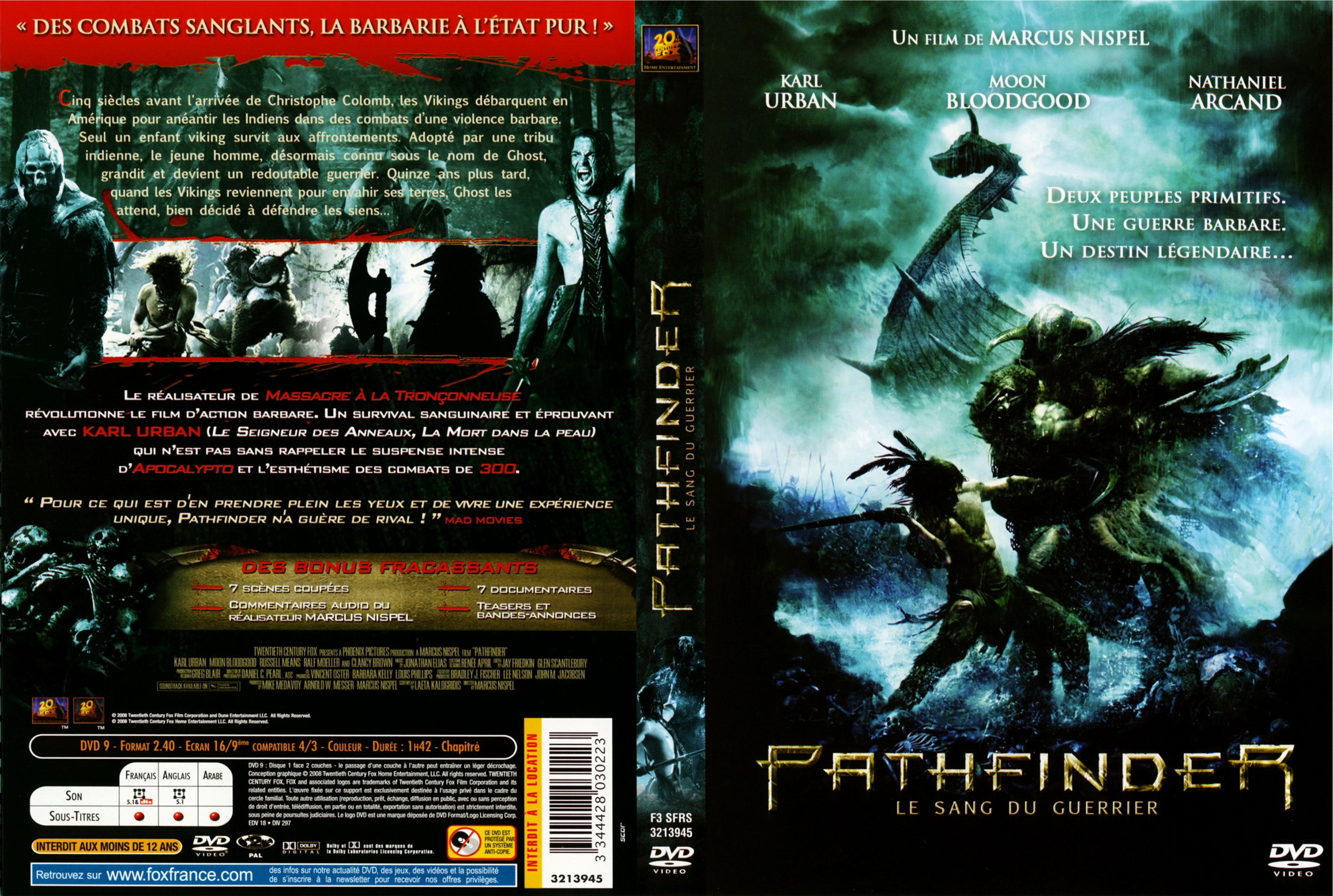 Jaquette DVD Pathfinder v3