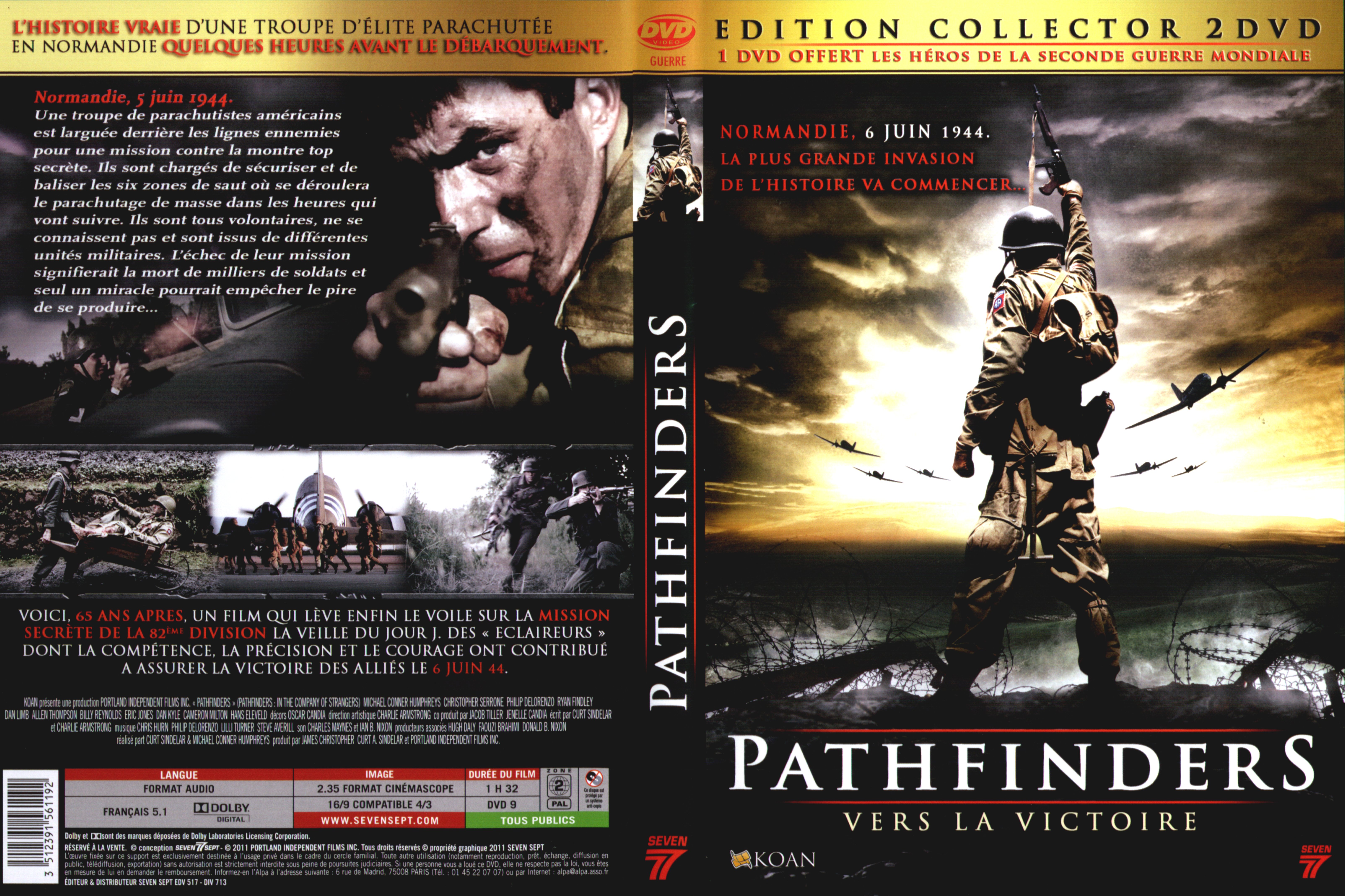 Jaquette DVD Pathfinders vers la victoire