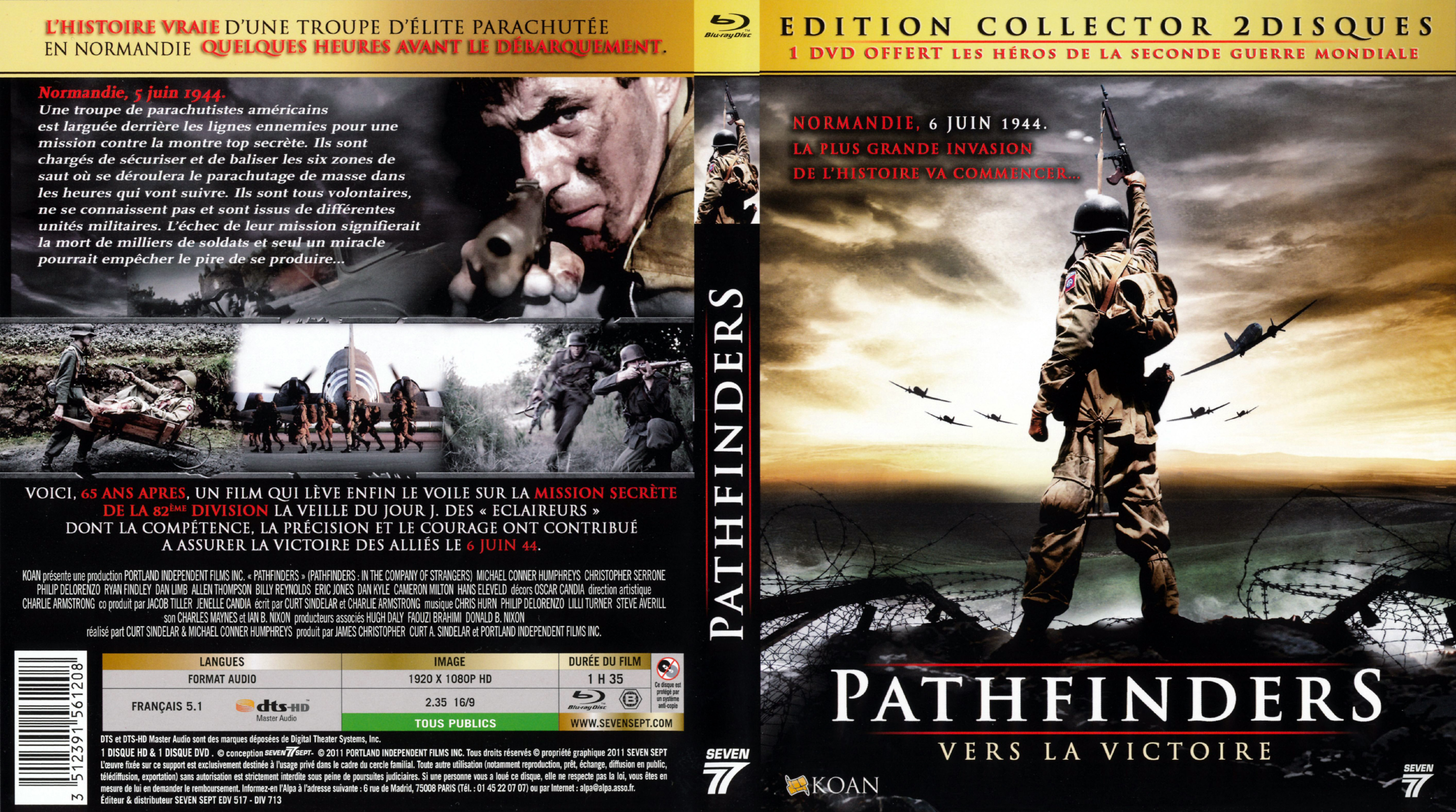 Jaquette DVD Pathfinders vers la victoire (BLU-RAY)