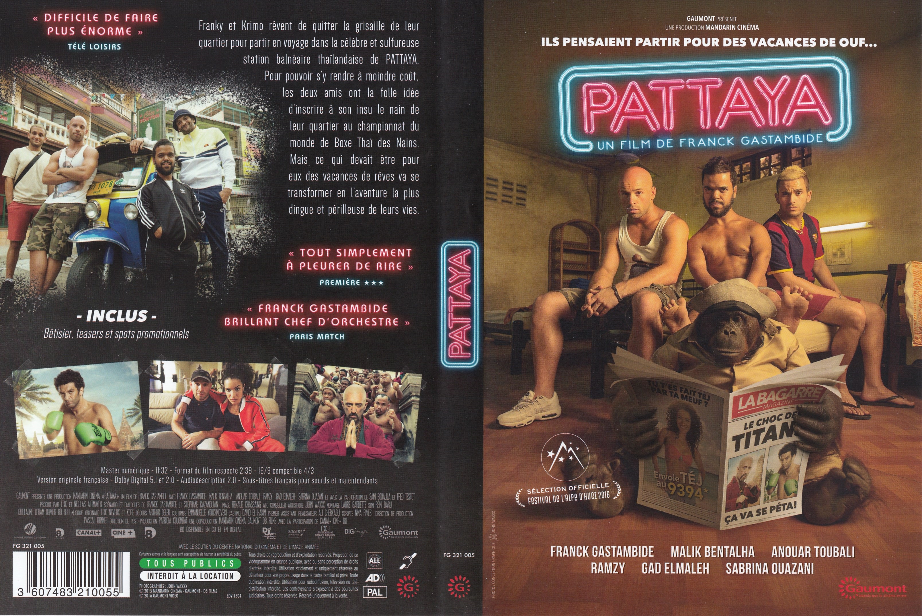 Jaquette DVD Pattaya