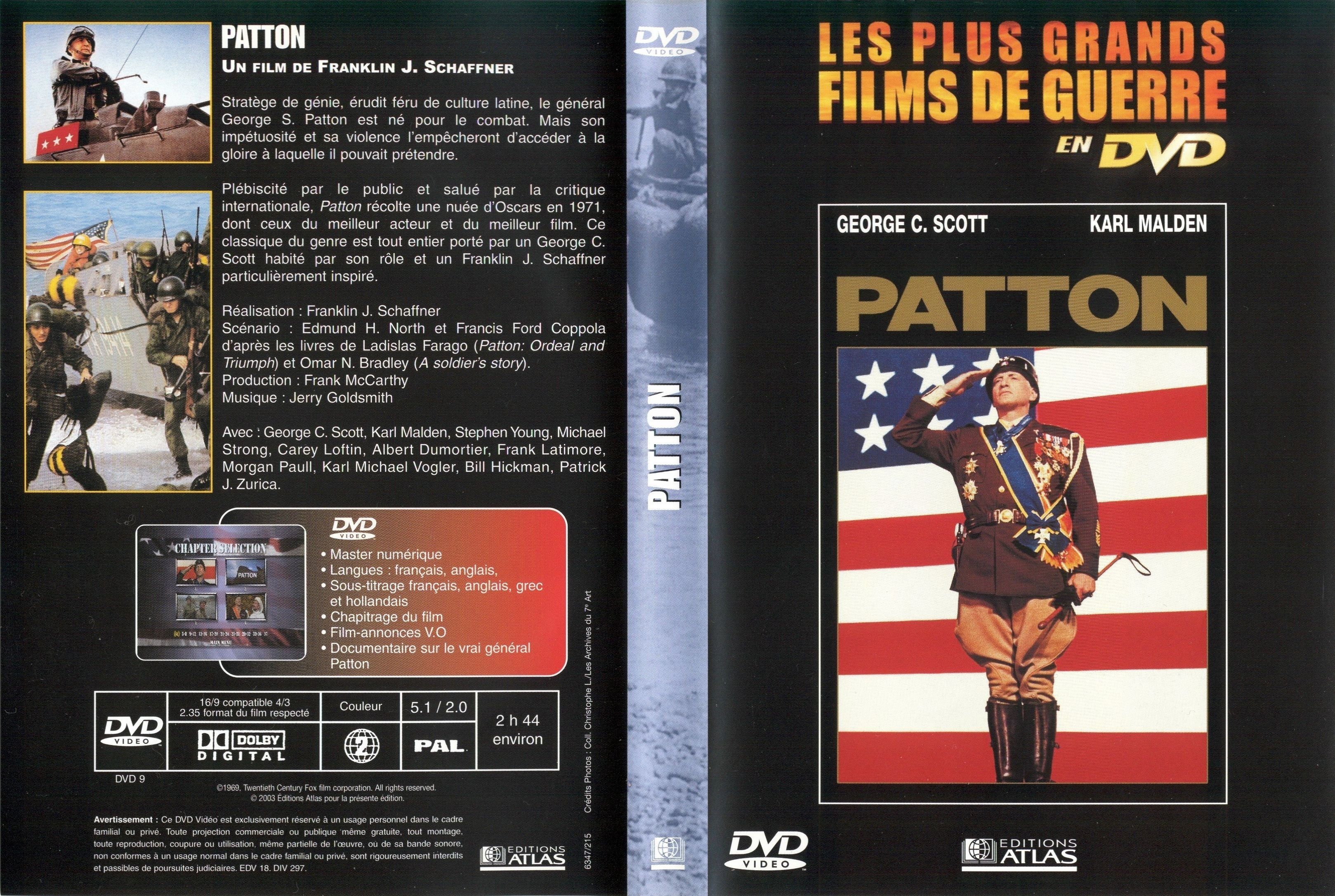Jaquette DVD Patton