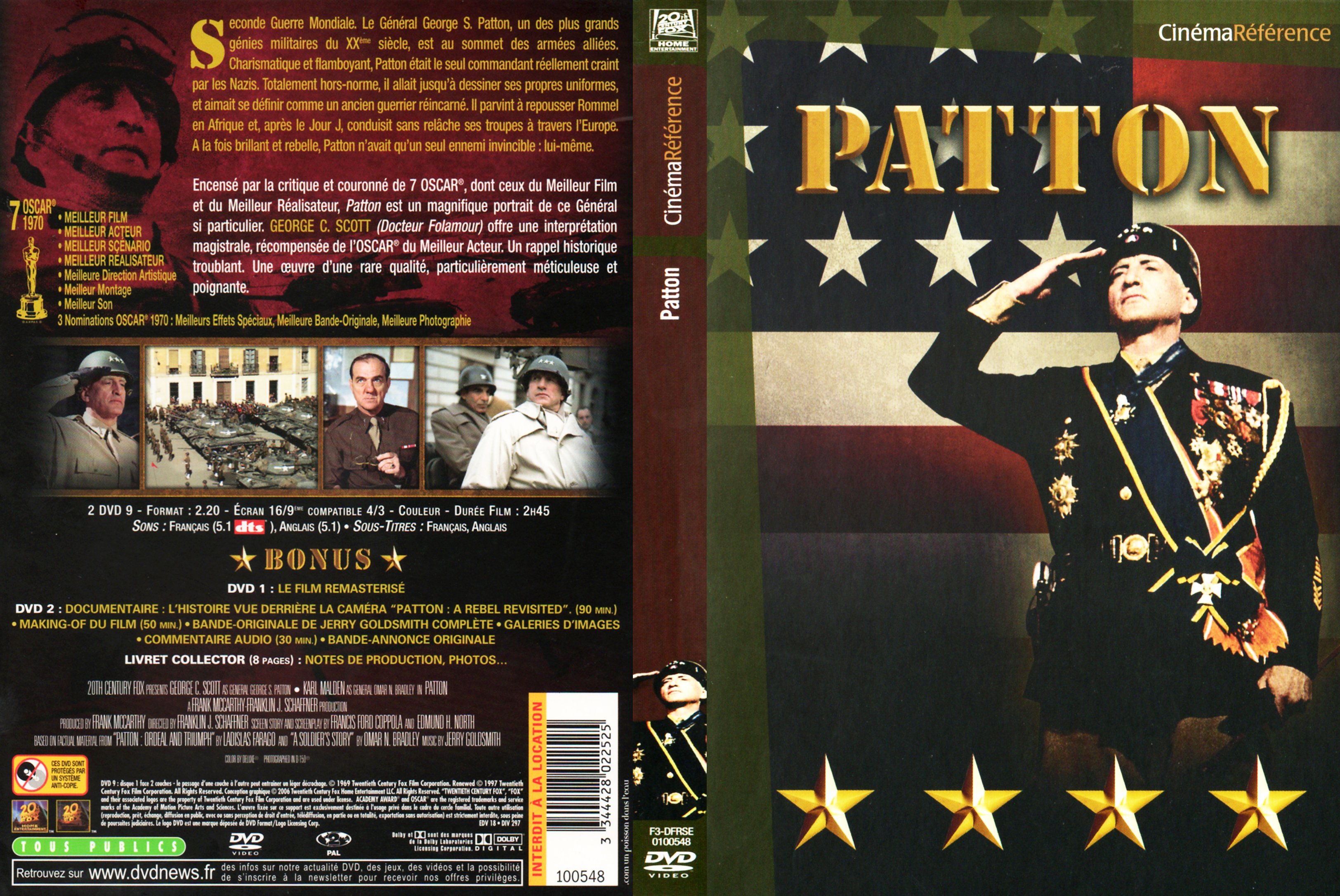 Jaquette DVD Patton v3
