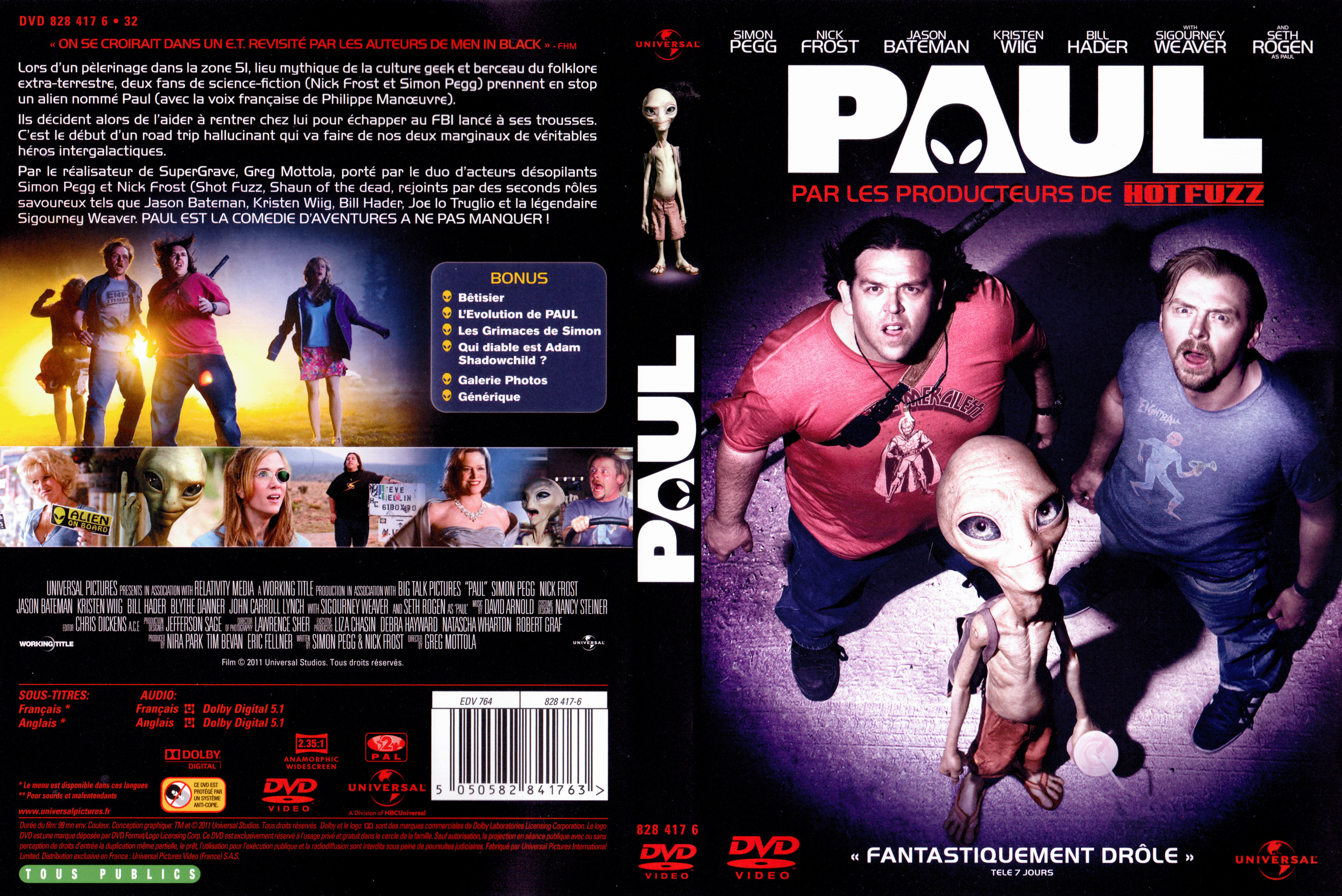 Jaquette DVD Paul