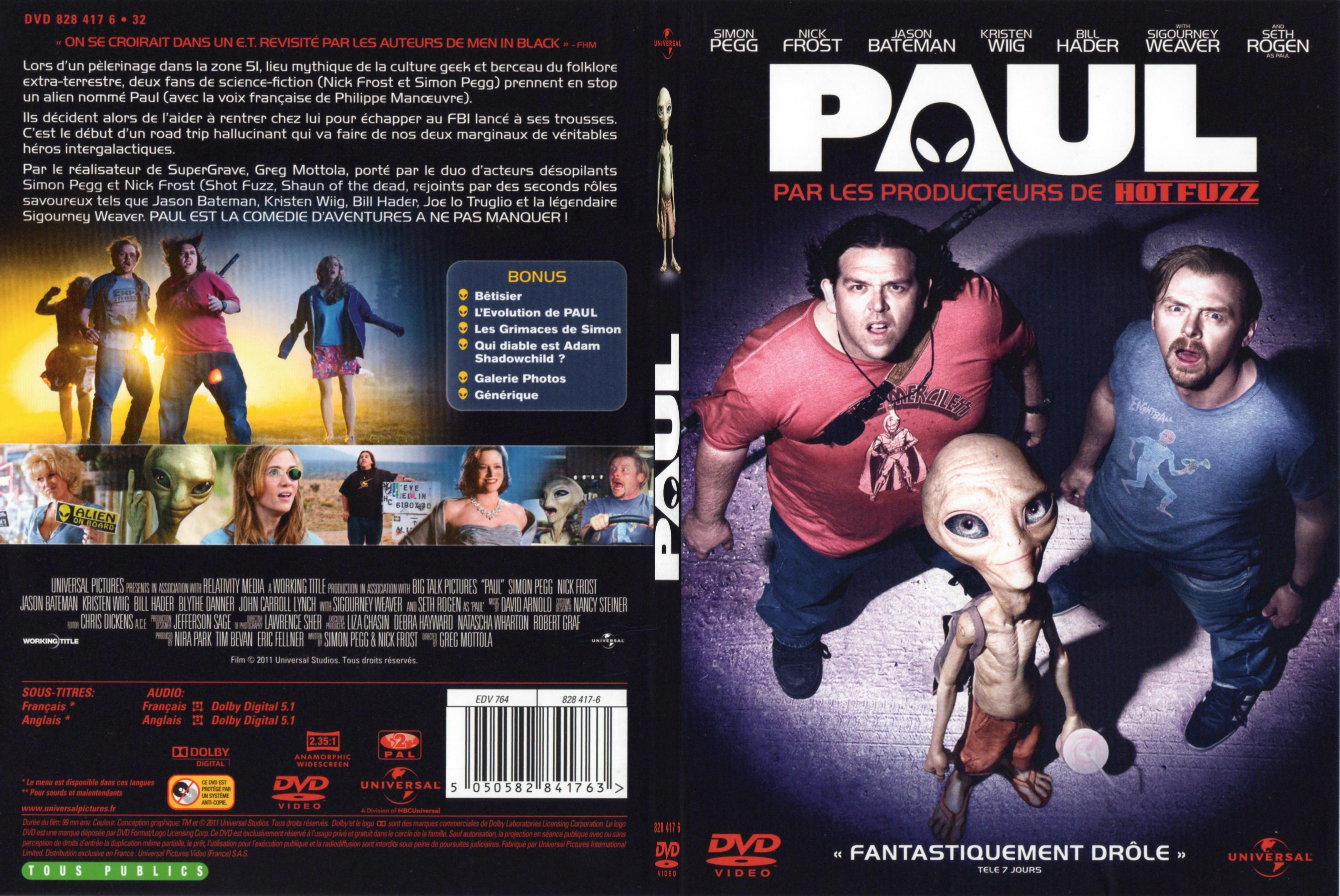 Jaquette DVD Paul - SLIM