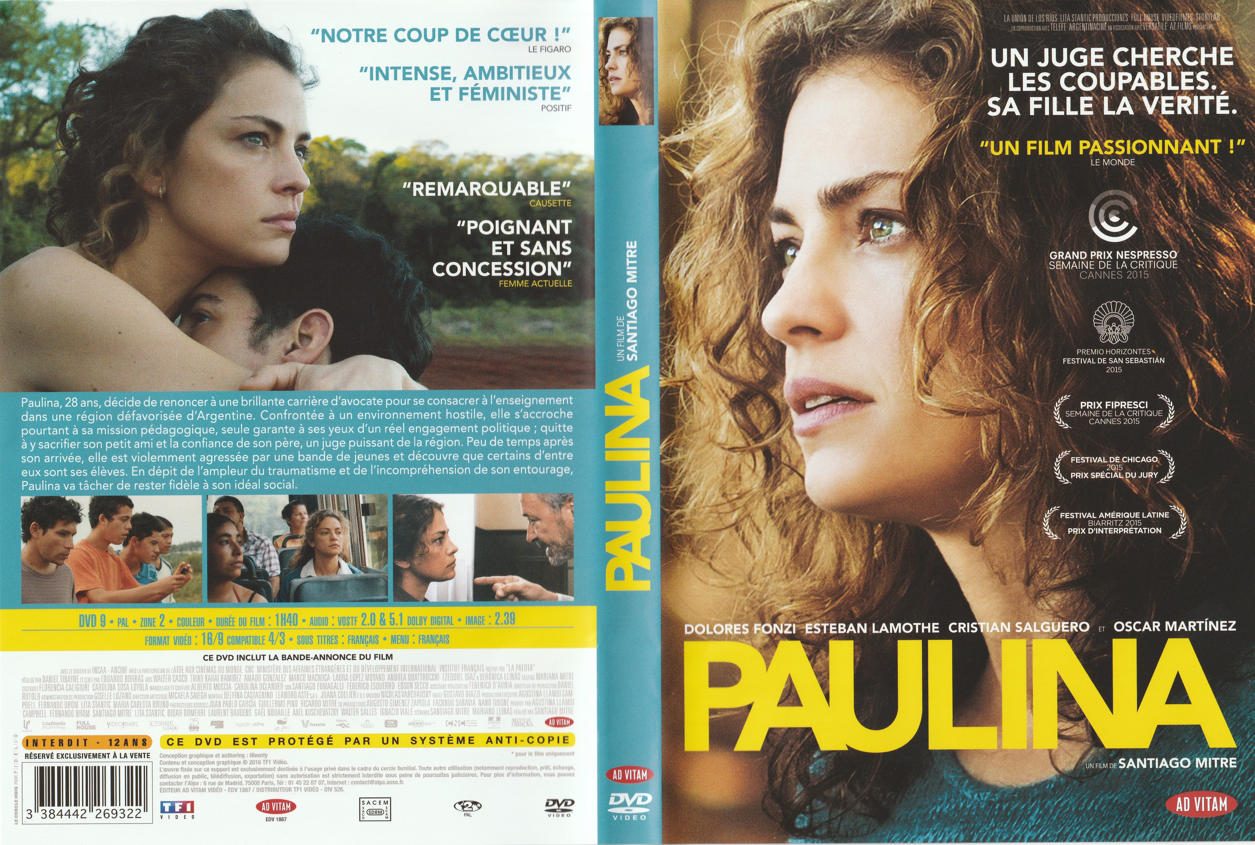 Jaquette DVD Paulina