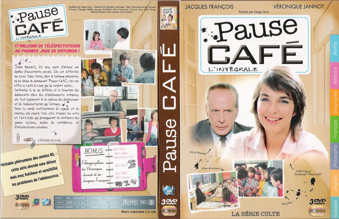 Jaquette DVD Pause Caf COFFRET