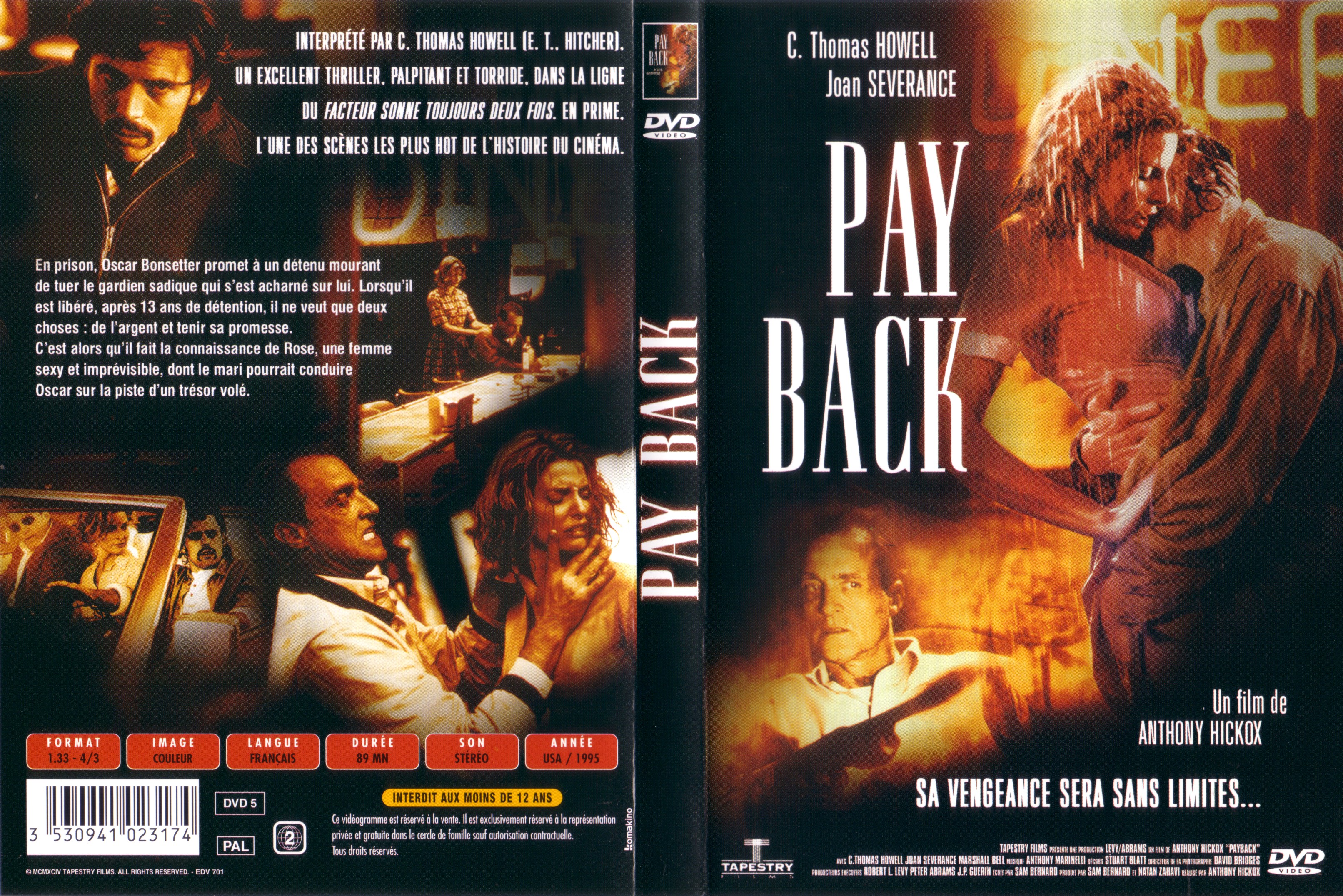 Jaquette DVD Pay back
