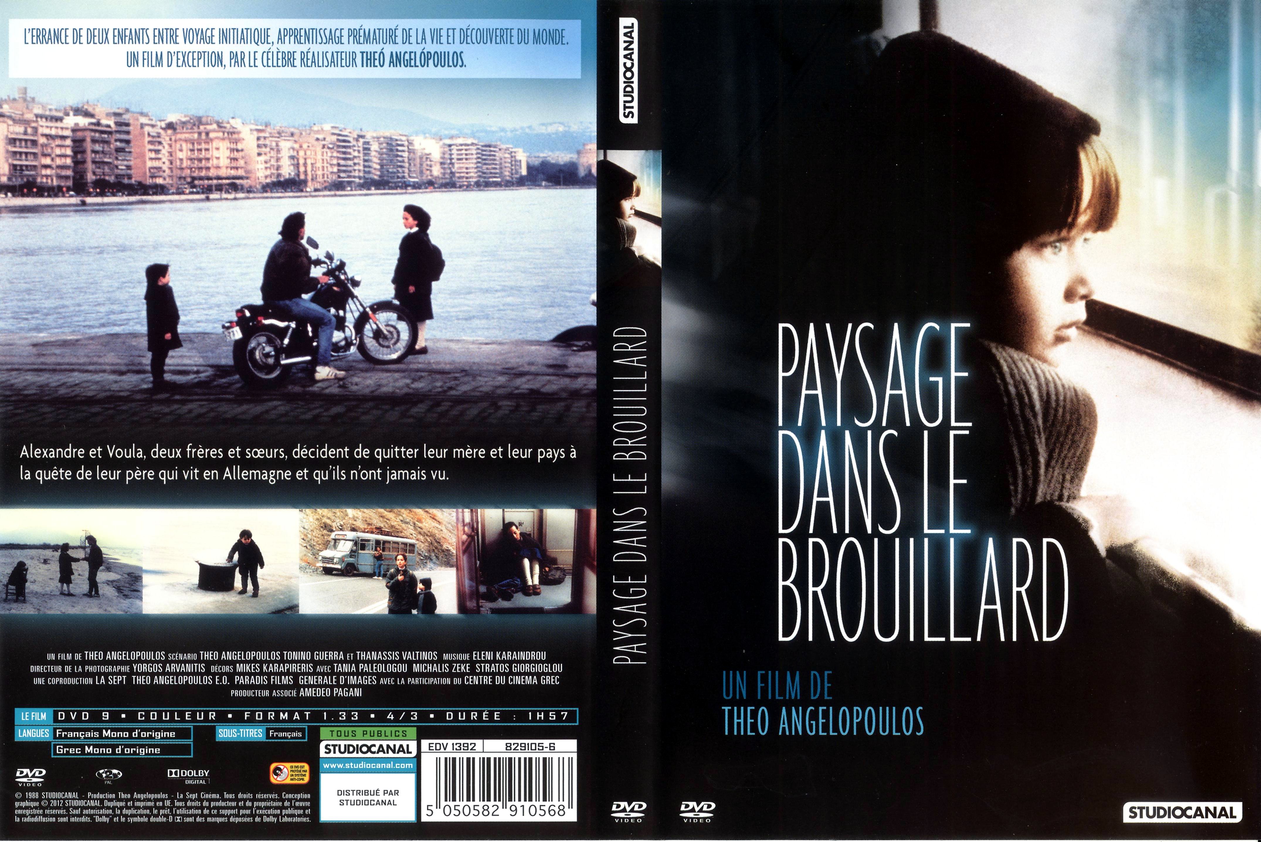 Jaquette DVD Paysage dans le brouillard