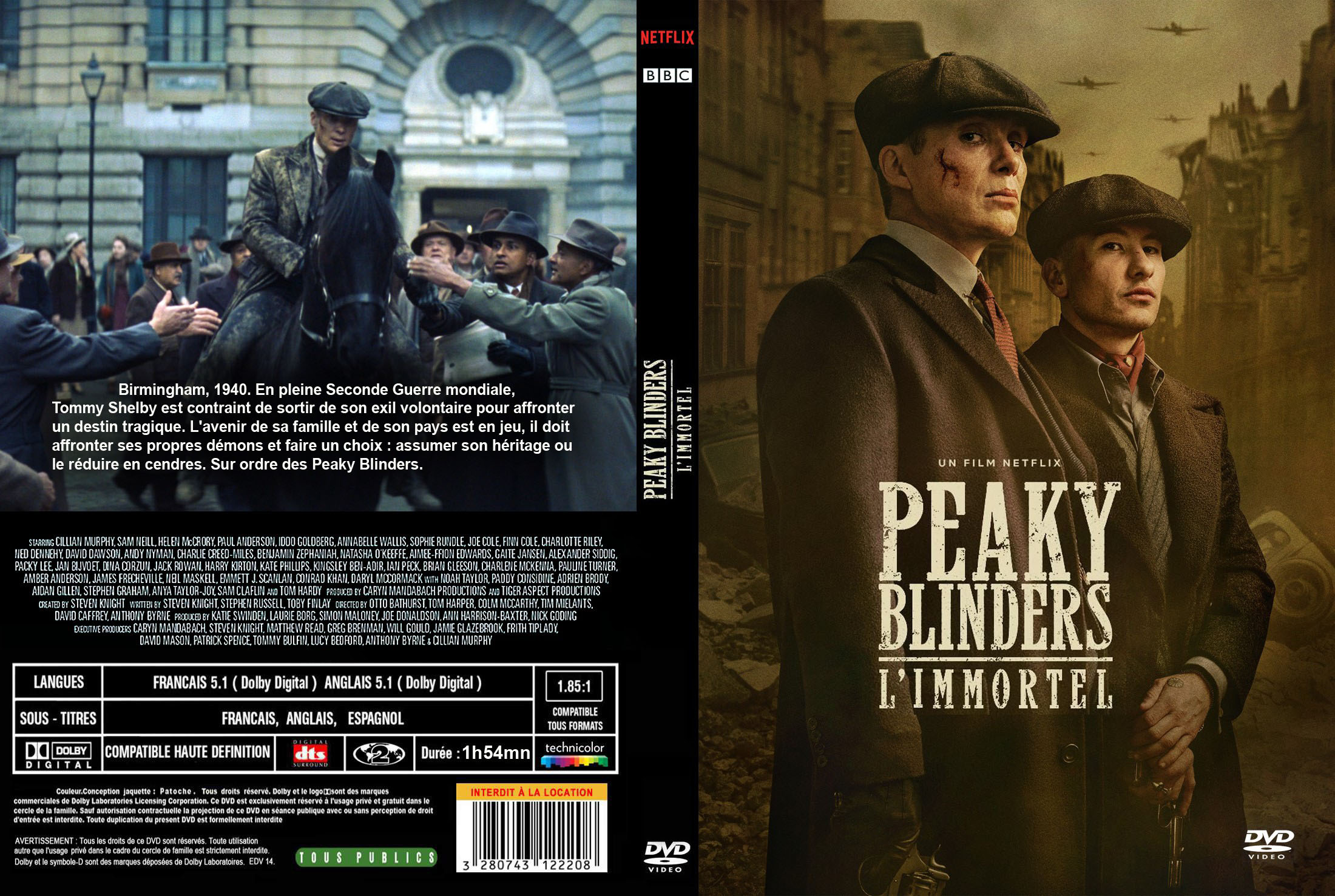 Jaquette DVD Peaky Blinders l